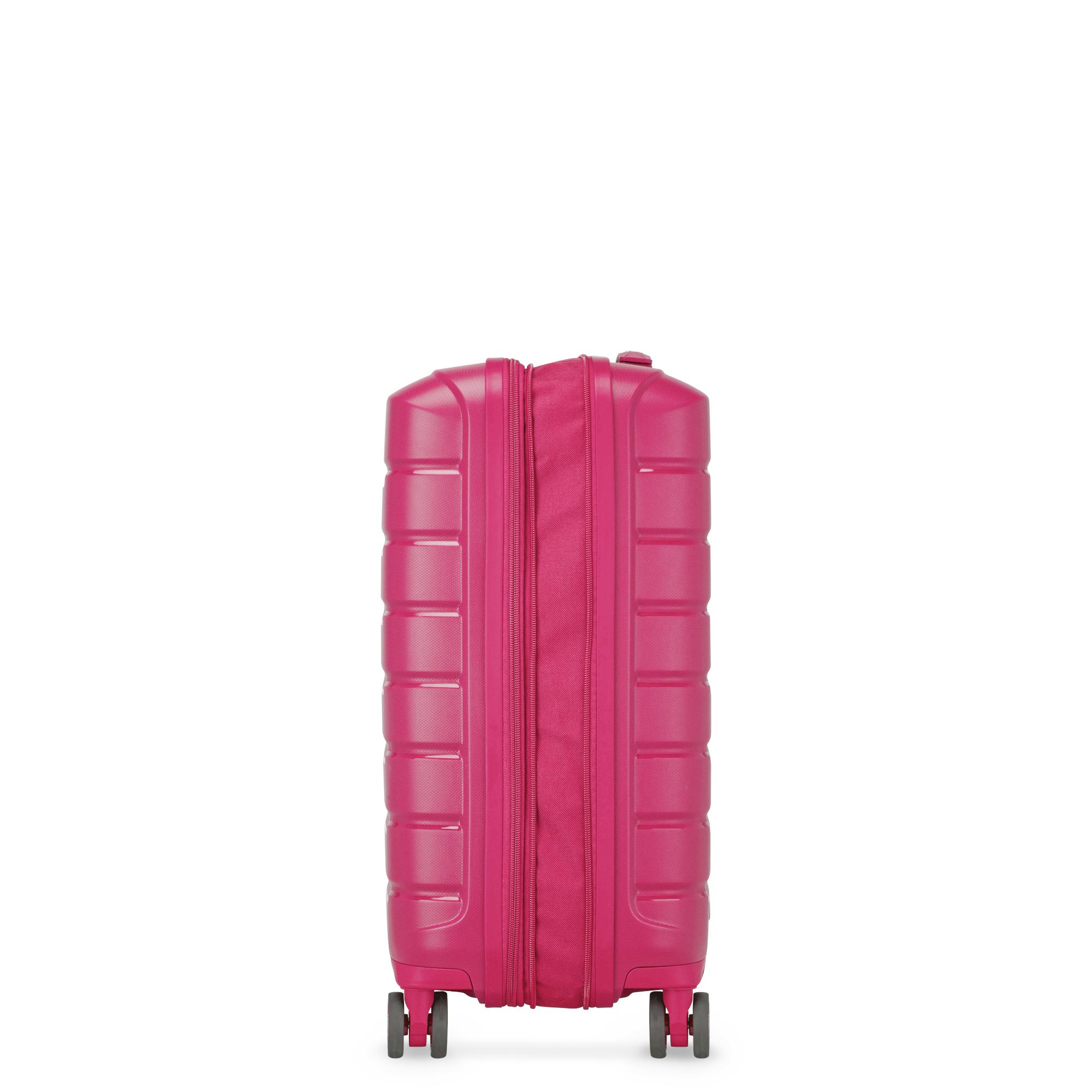 B-FLYING Valise cabine 55x40x20/25 cm Extensible - Magenta