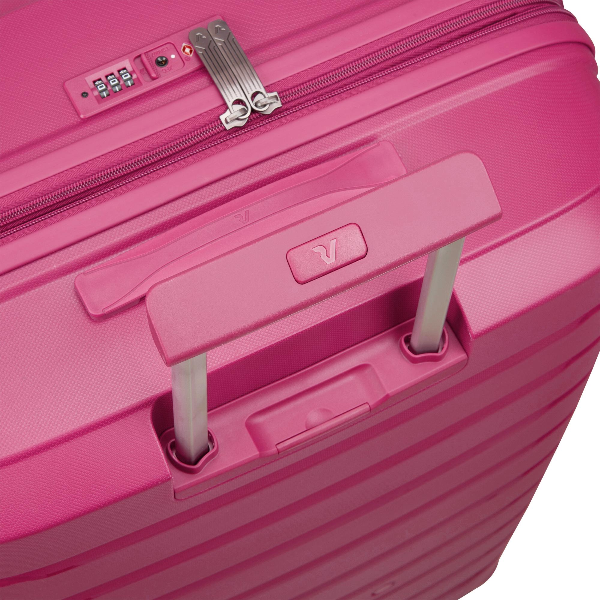 B-FLYING Valise cabine 55x40x20/25 cm Extensible - Magenta