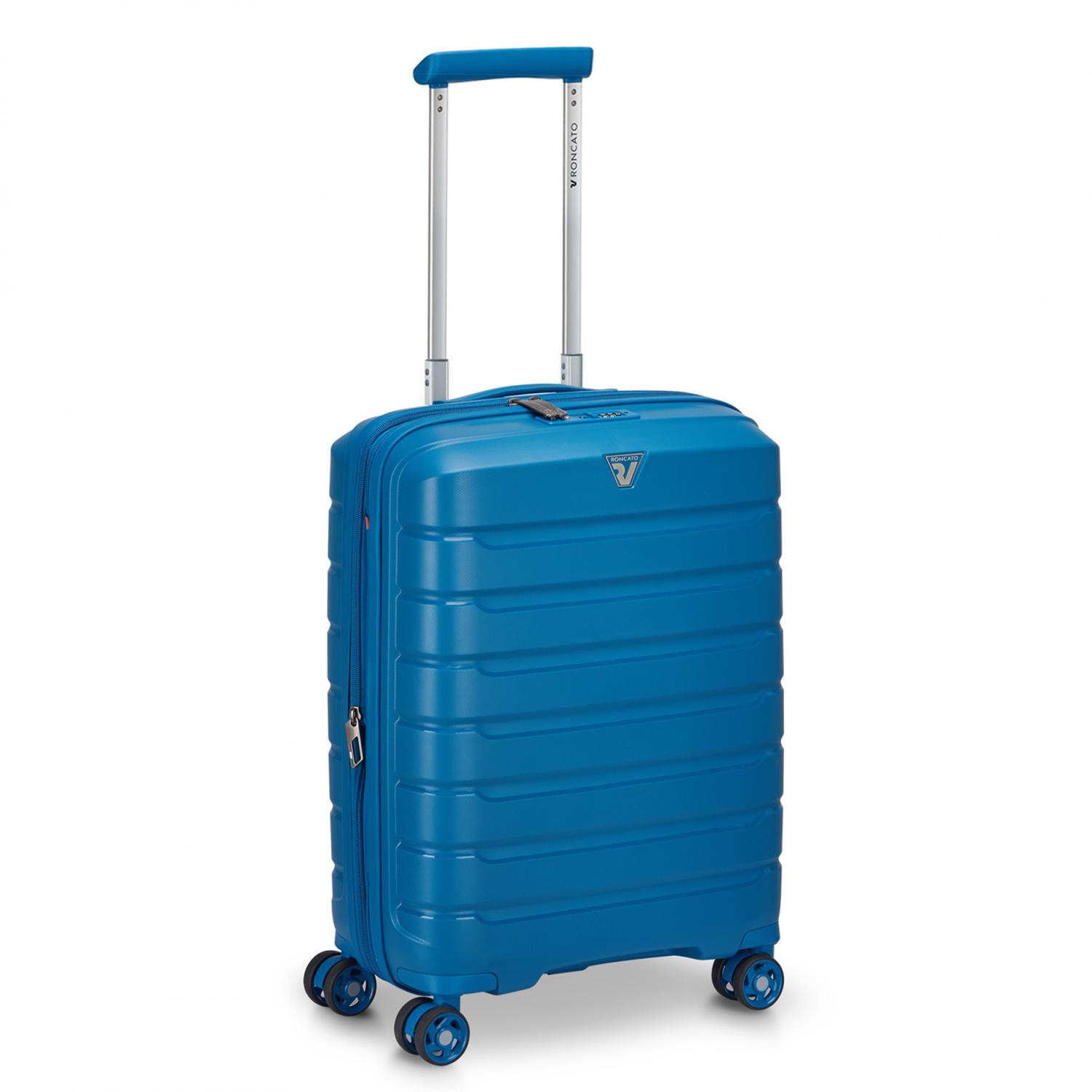B-FLYING Valise cabine 55x40x20/25 cm Extensible - Denim