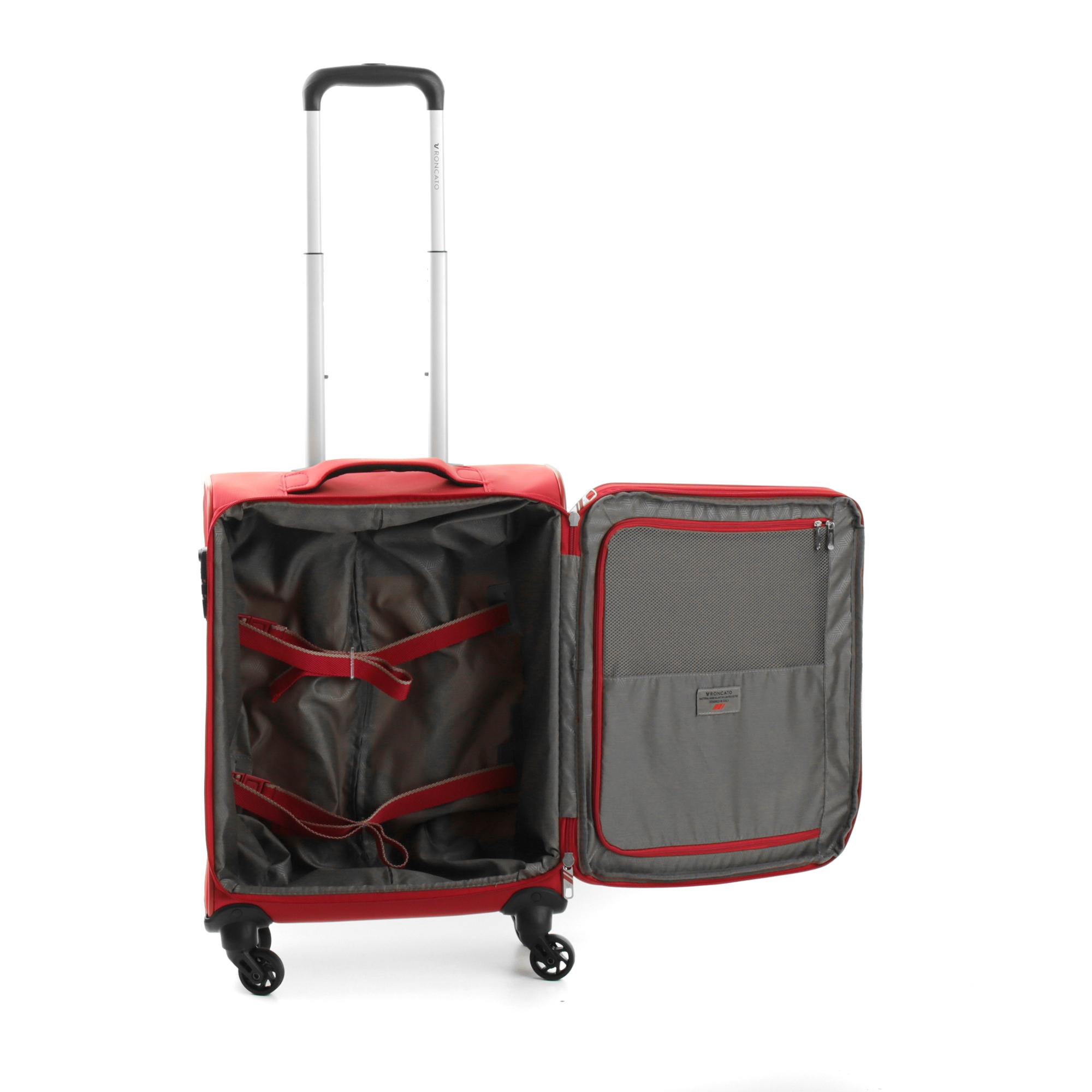 SPEED Maleta de cabina 55x40x20/23 cm Expandible - Rojo