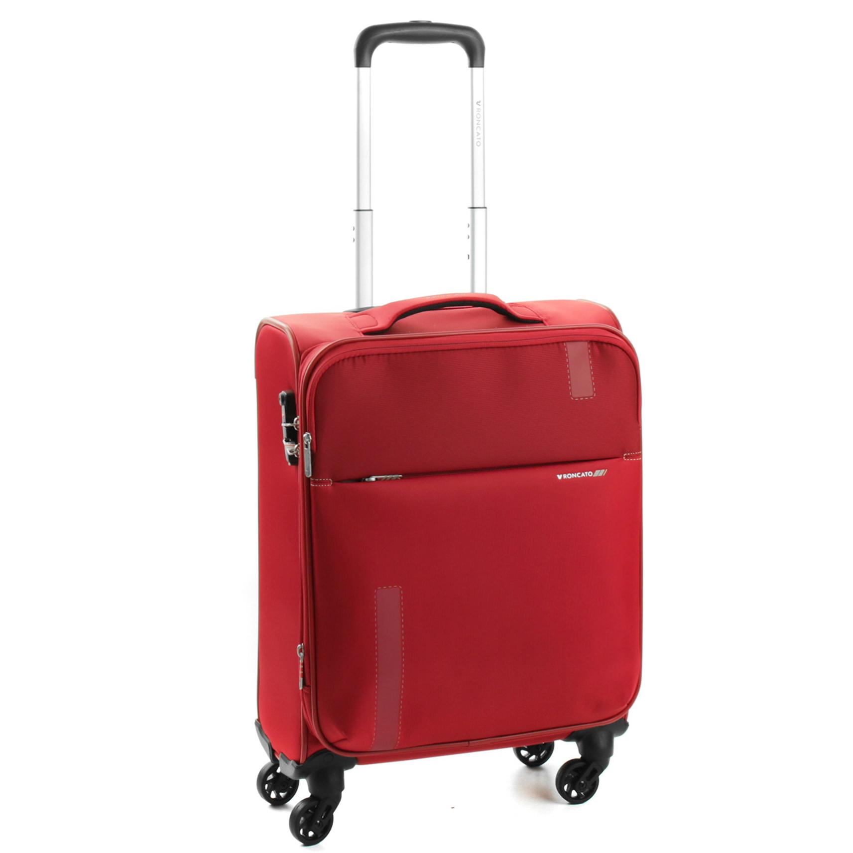 SPEED Maleta de cabina 55x40x20/23 cm Expandible - Rojo