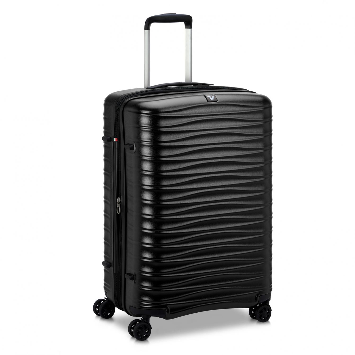 WAVE Trolley medio 65 cm Espandibile - Nero