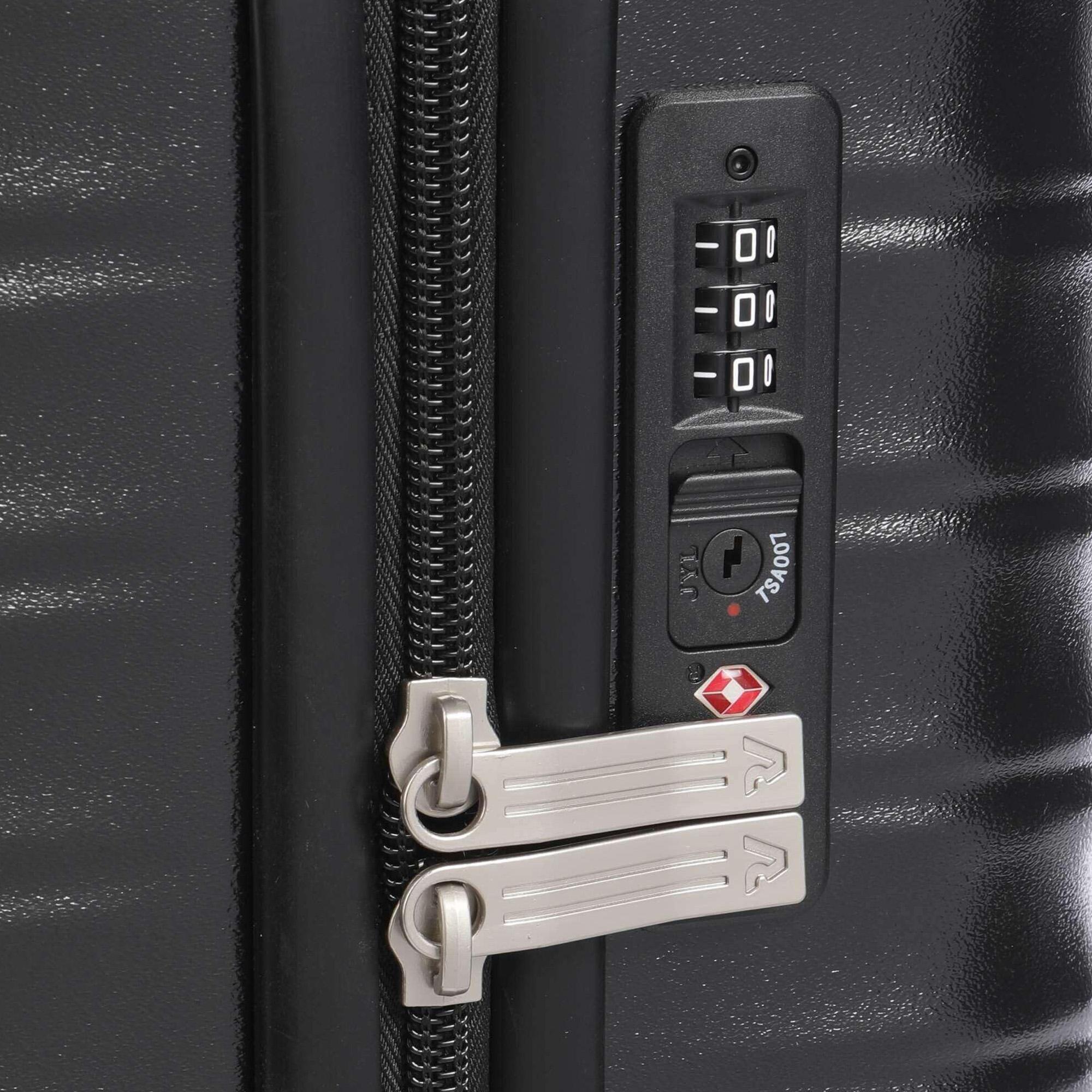 WAVE Valise cabine 45x36x20 cm - Noir