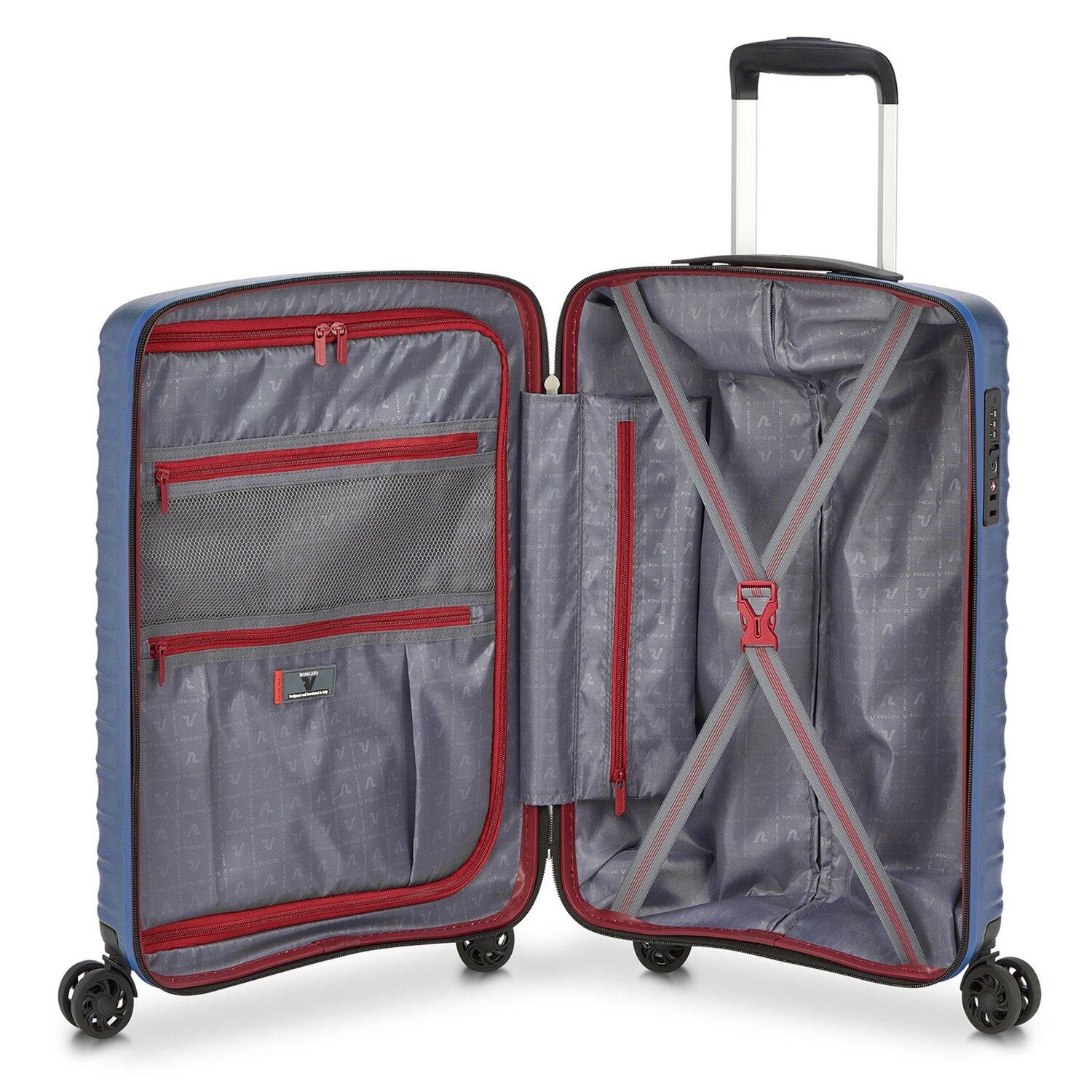 WAVE Valise cabine 45x36x20 cm - Denim