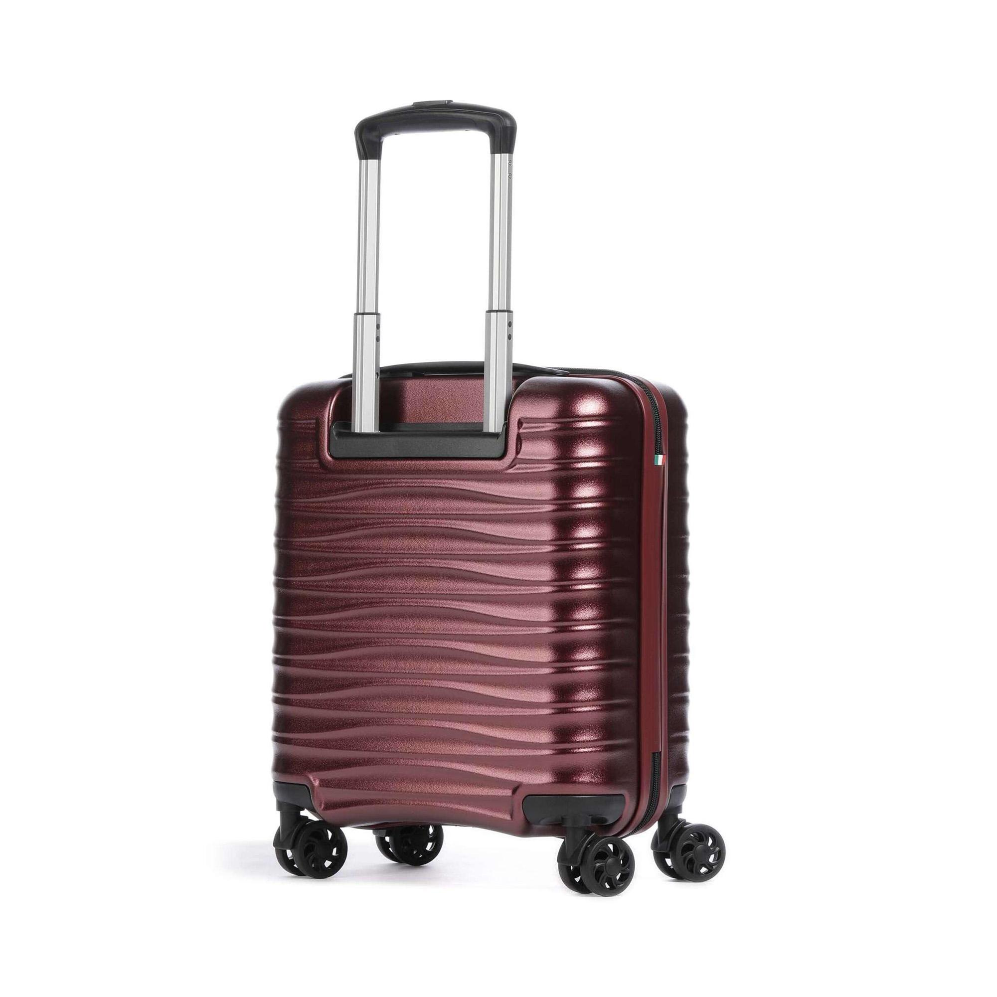 WAVE Valise cabine 45x36x20 cm - Rouge foncé