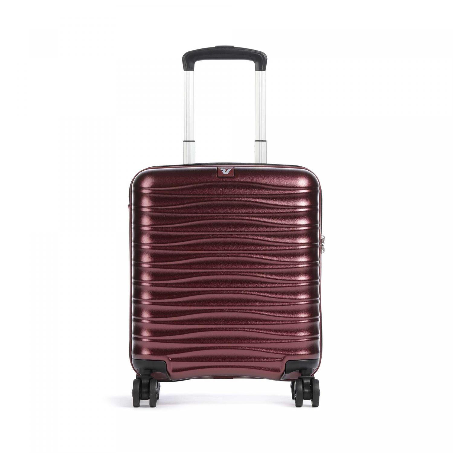 Roncato Wave Trolley Bagaglio A Mano 45x36x20 Cm - Rosso Scuro