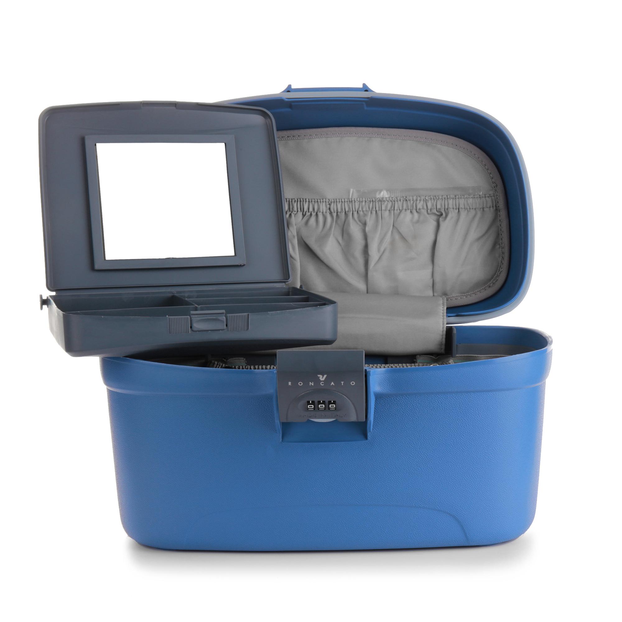 LIGHT Neceser de viaje 36x22x21 cm - Azul Avio