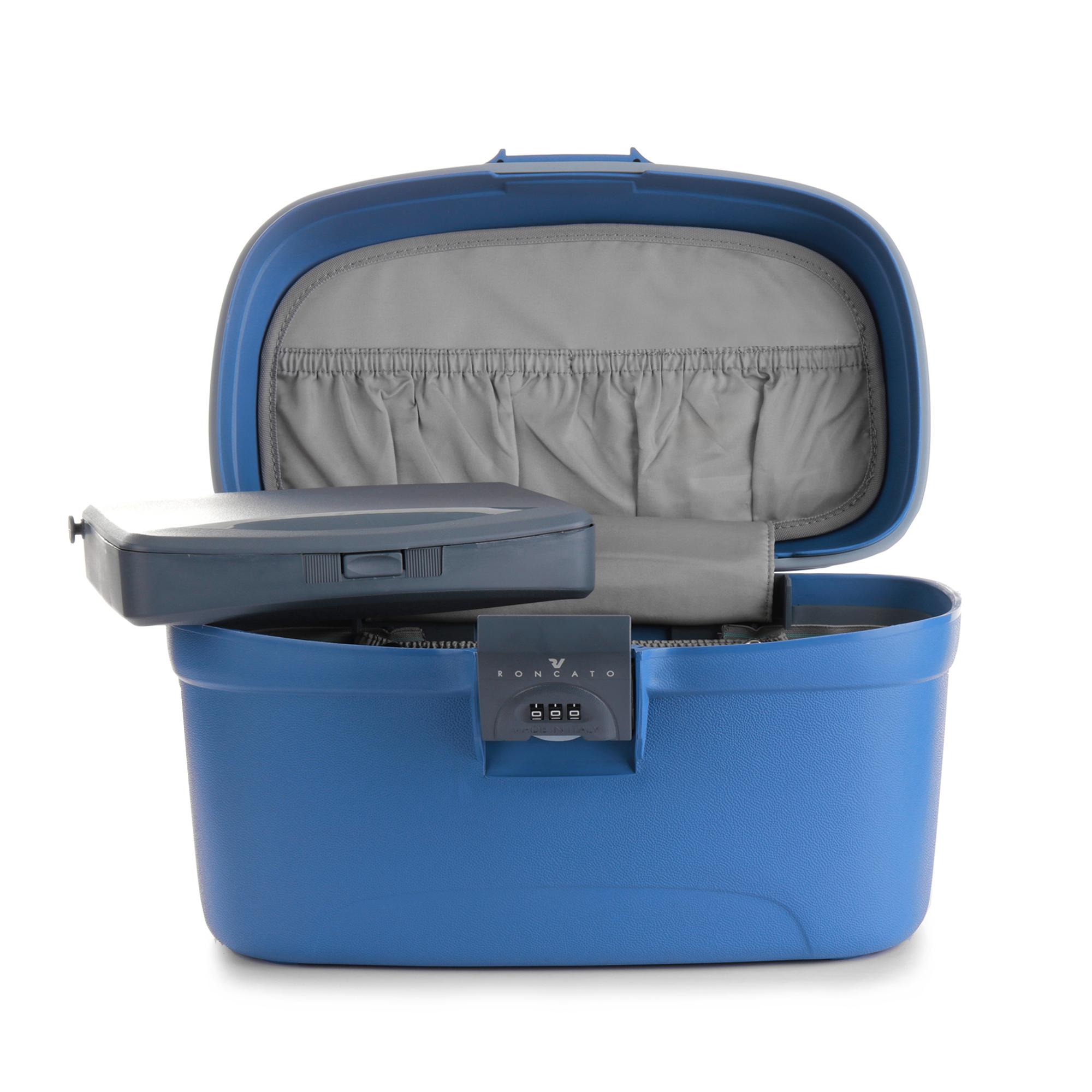 LIGHT Neceser de viaje 36x22x21 cm - Azul Avio
