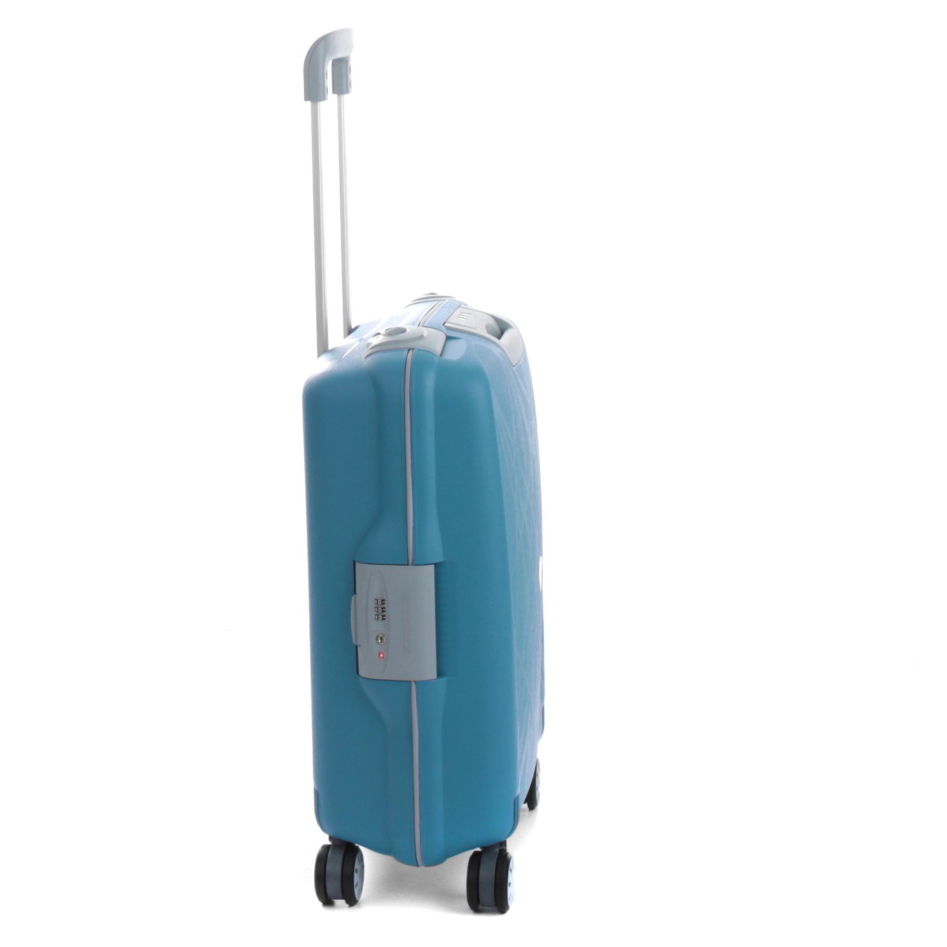 LIGHT Valise cabine 55x40x20 cm - Émeraude