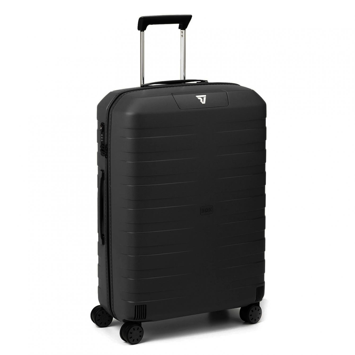 BOX SPORT Trolley medio 69 cm - Nero/Nero