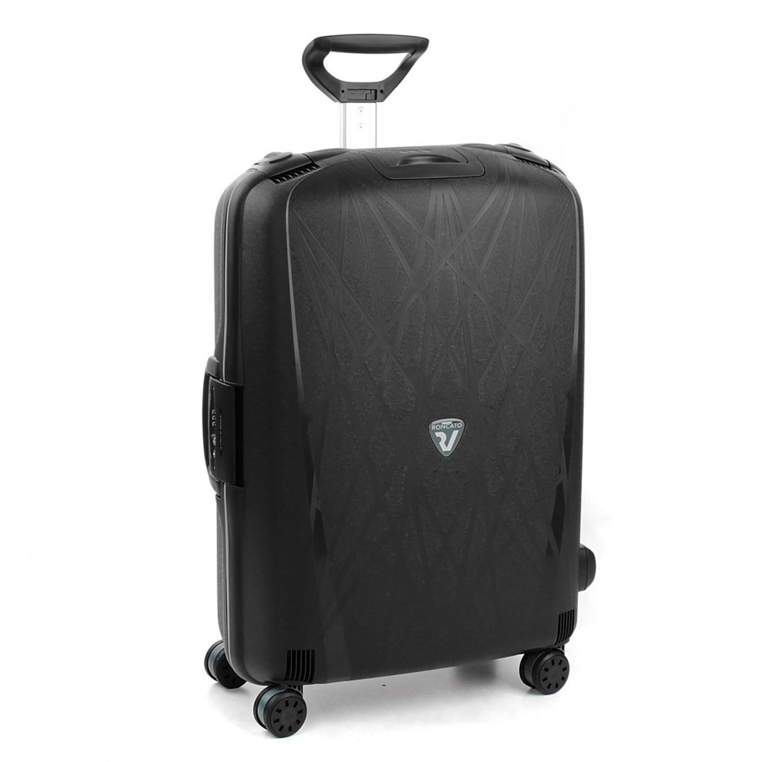 LIGHT Grande valise 75 cm - Noir