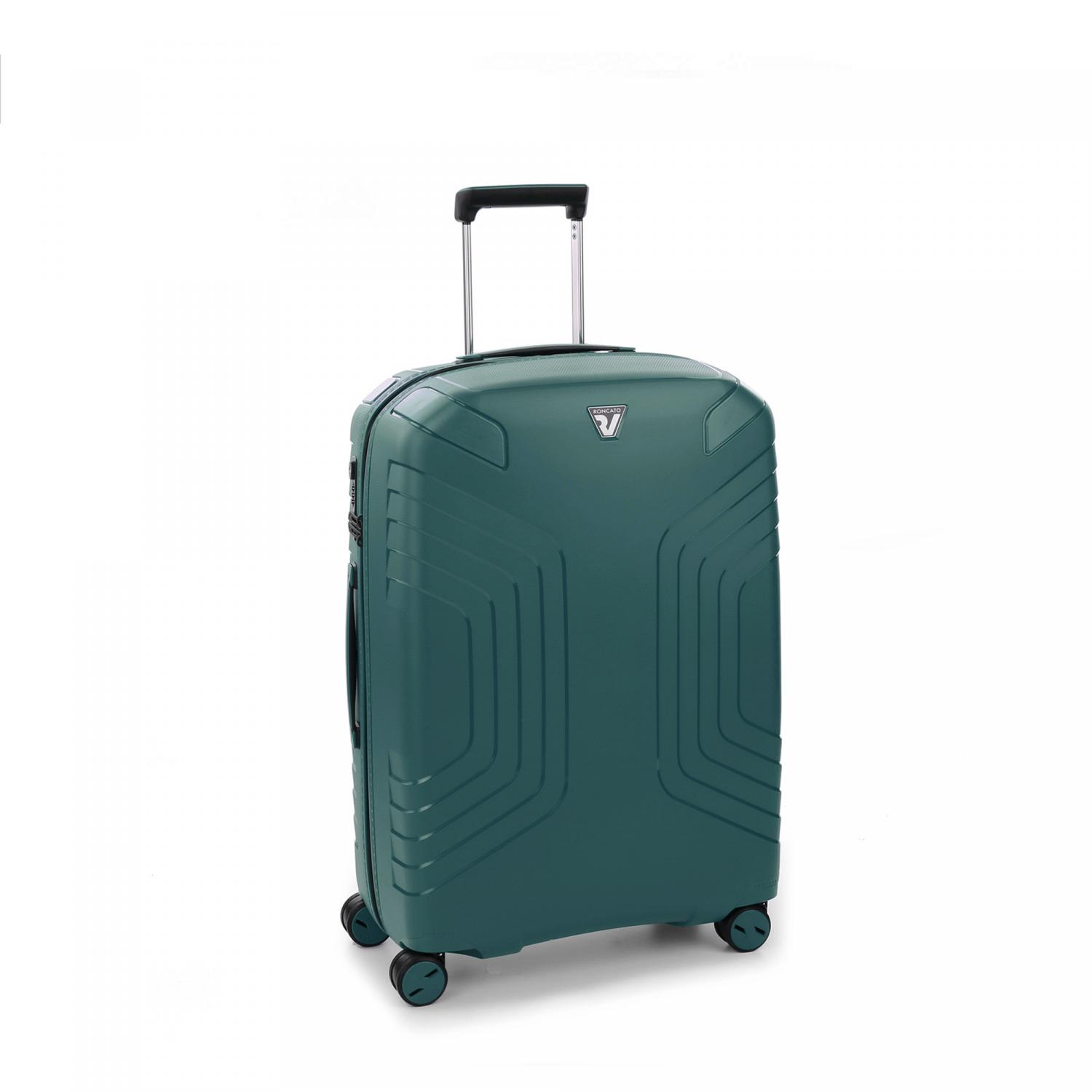 Roncato Ypsilon 4.0 Trolley Medio 69 Cm Espandibile - Verde Bottiglia