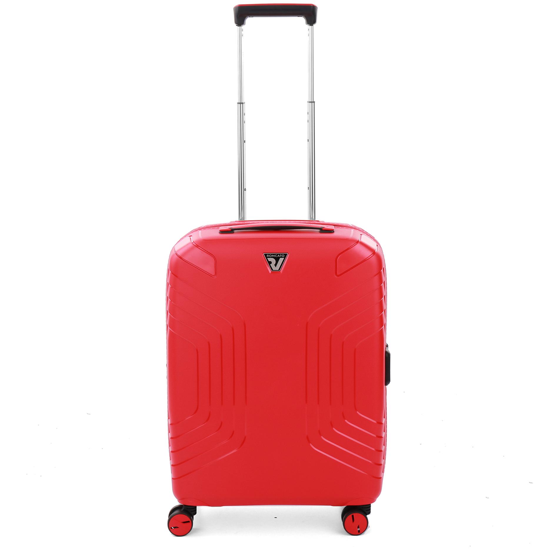 YPSILON 4.0 Valise cabine 55x40x20/25 cm Extensible - Rouge