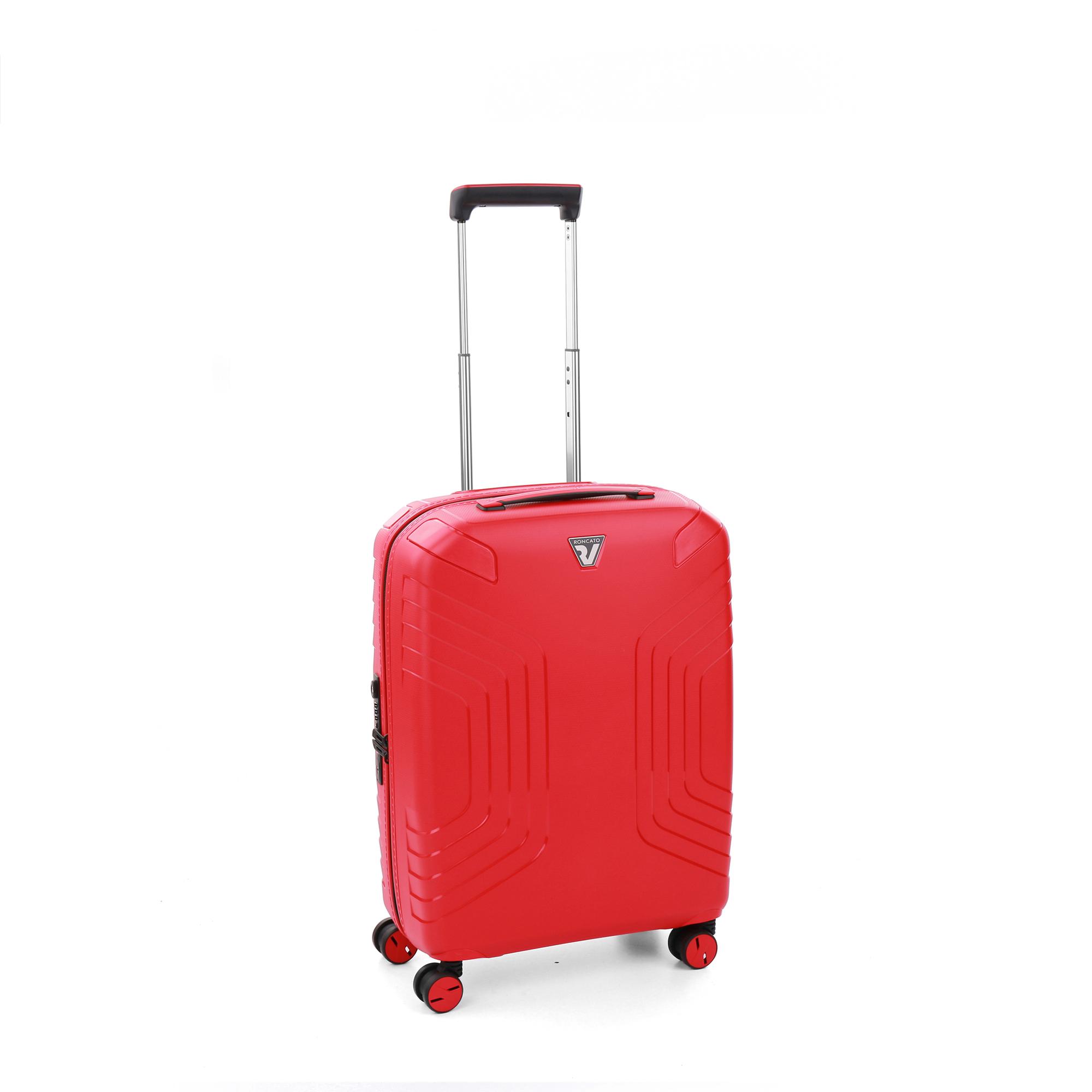 YPSILON 4.0 Valise cabine 55x40x20/25 cm Extensible - Rouge