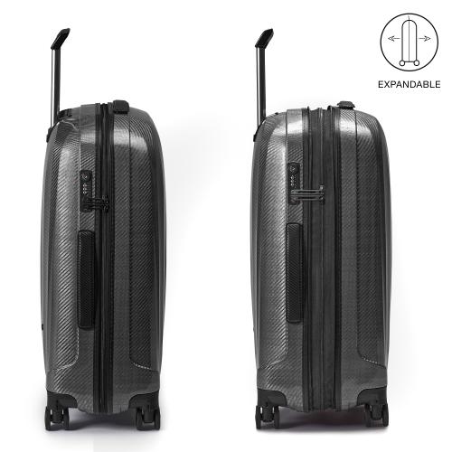 Large Spinner We Are Glam Dlx Cm. 78x50x30/35 Black/graphite | RV