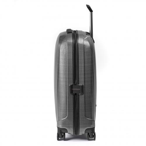 Trolley Grande We Are Glam Dlx Cm. 78x50x30/35 Nero/platino | RV