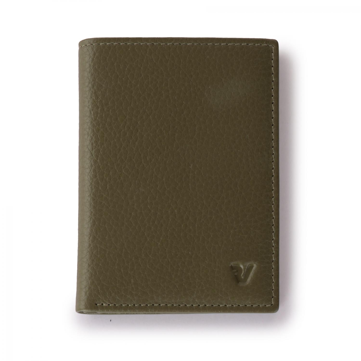 Roncato Iron 4.0 Porta Carte Di Credito 8x9.5x1.5 Cm - Verde Militare