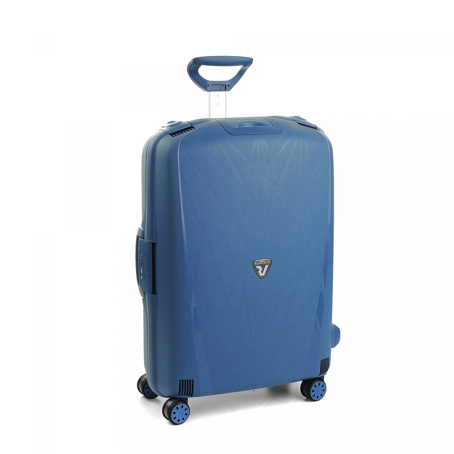 Roncato Light Trolley Grande 75 Cm - Blu Avio