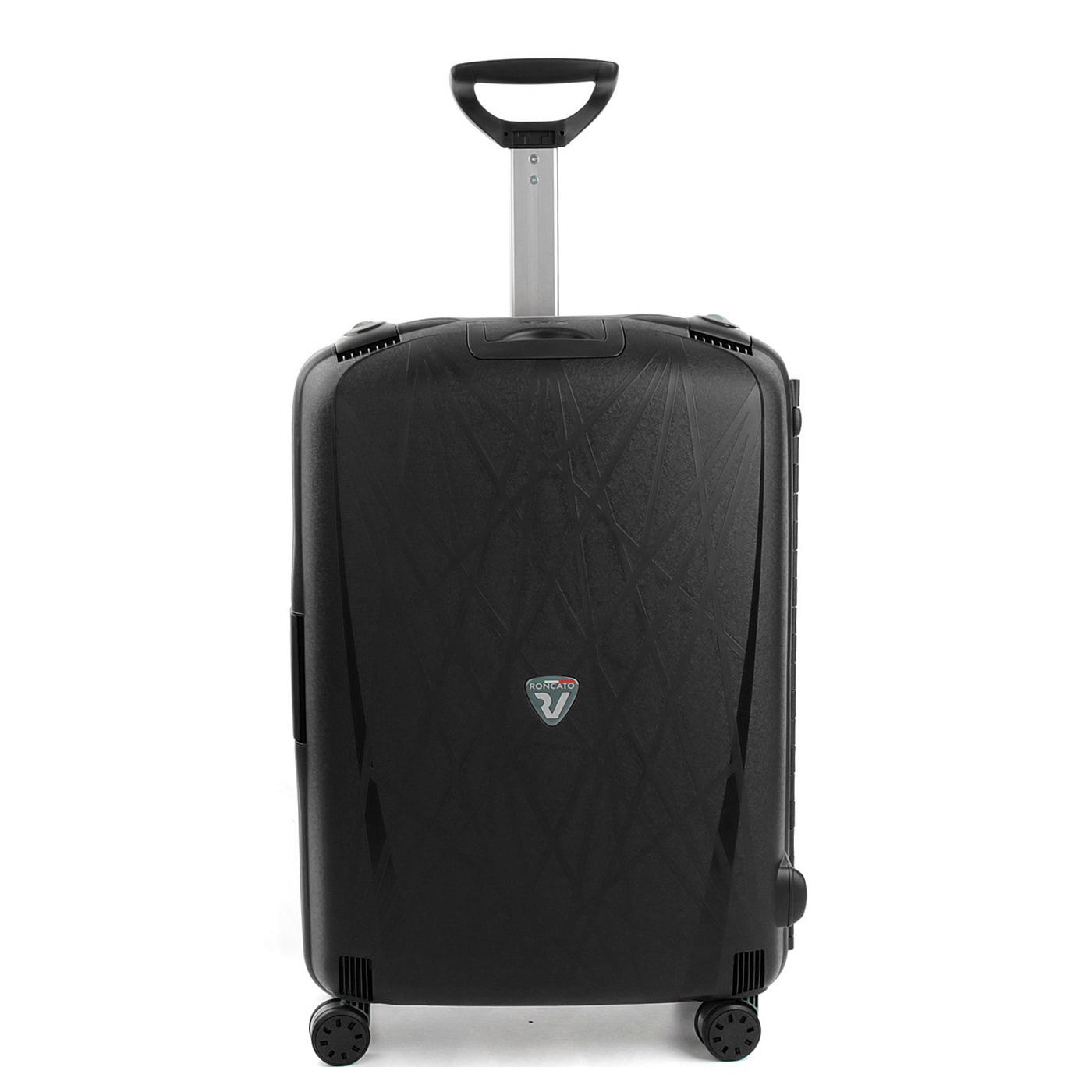 Coprivaligia Roncato Smart Travel - Taglia Media, Antracite, Elastico Protettivo Per Valigie