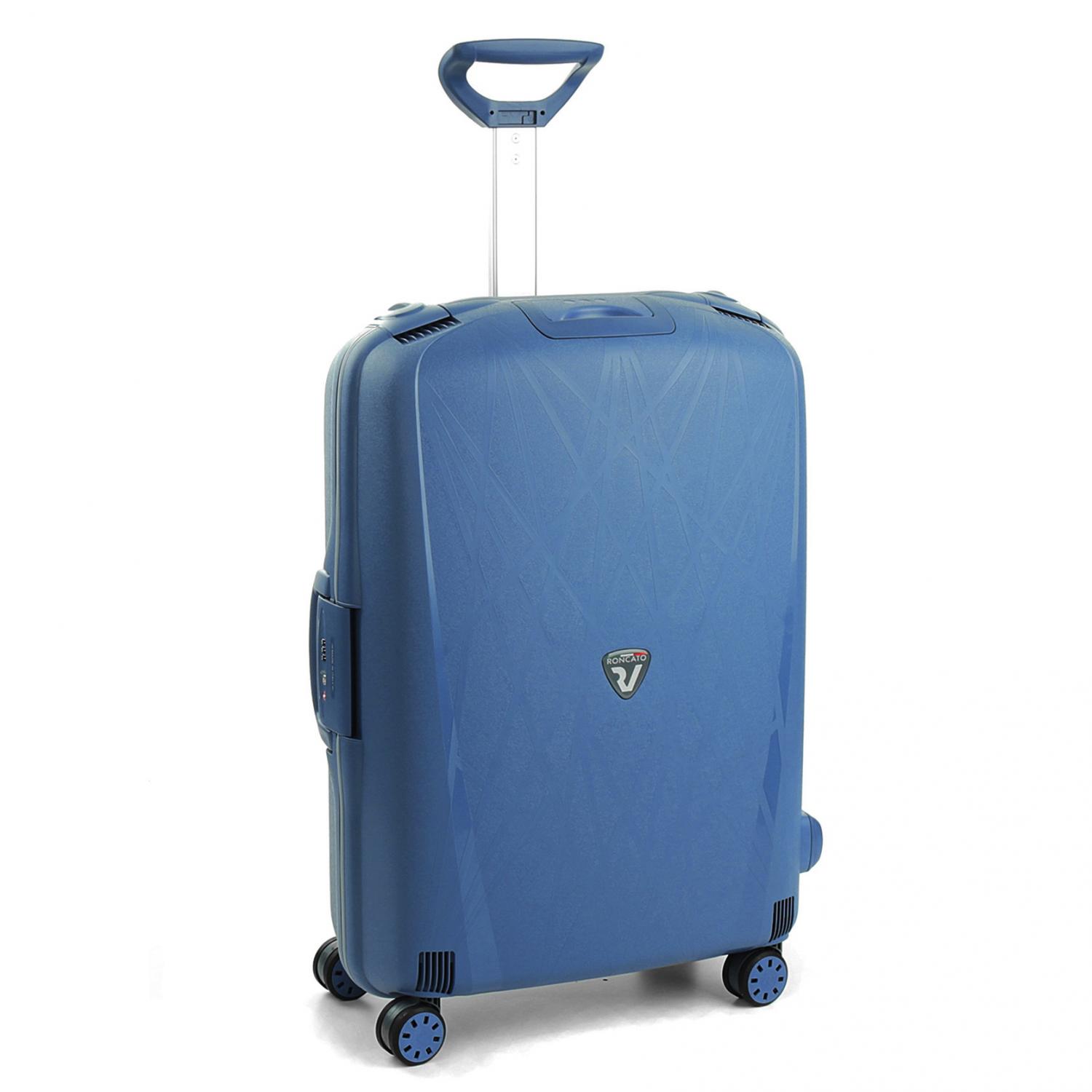 LIGHT Maleta mediana 68 cm - Azul Avio