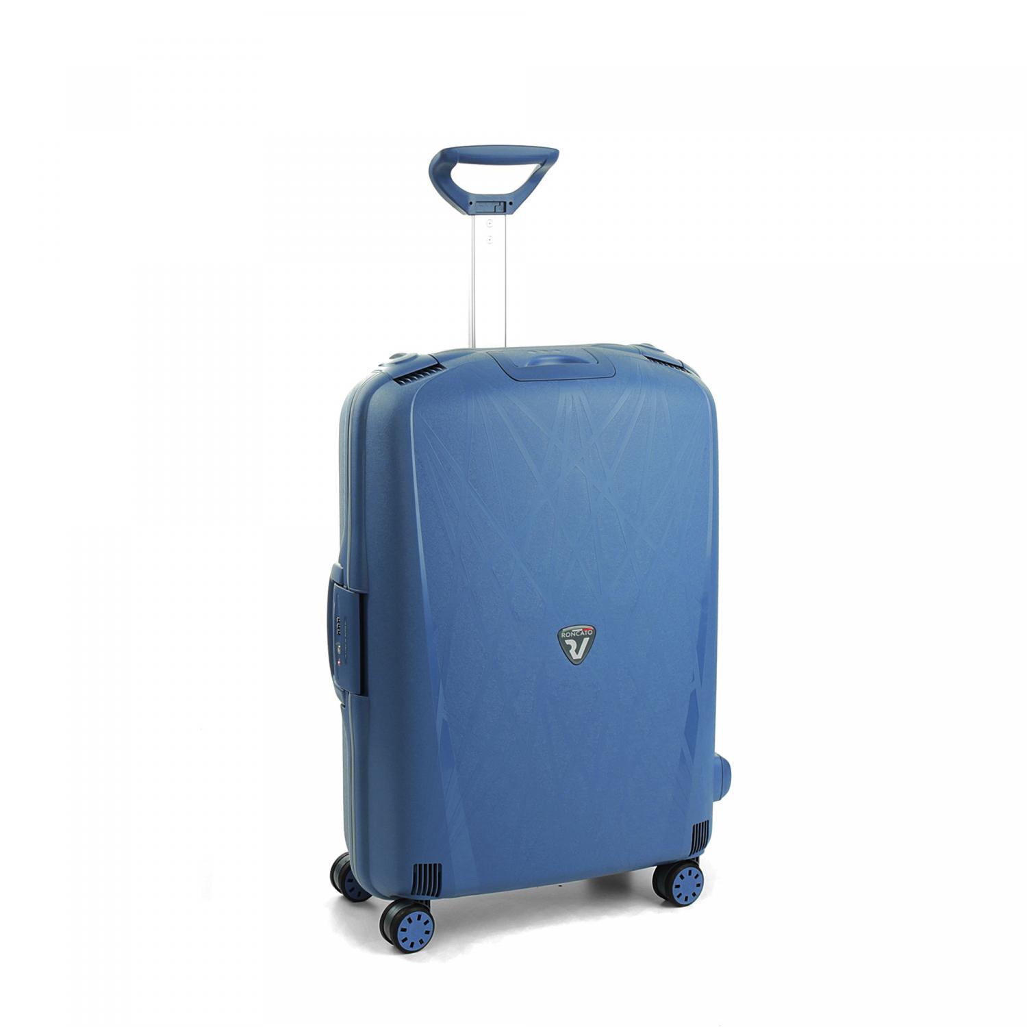 Roncato Light Trolley Medio 68 Cm - Blu Avio