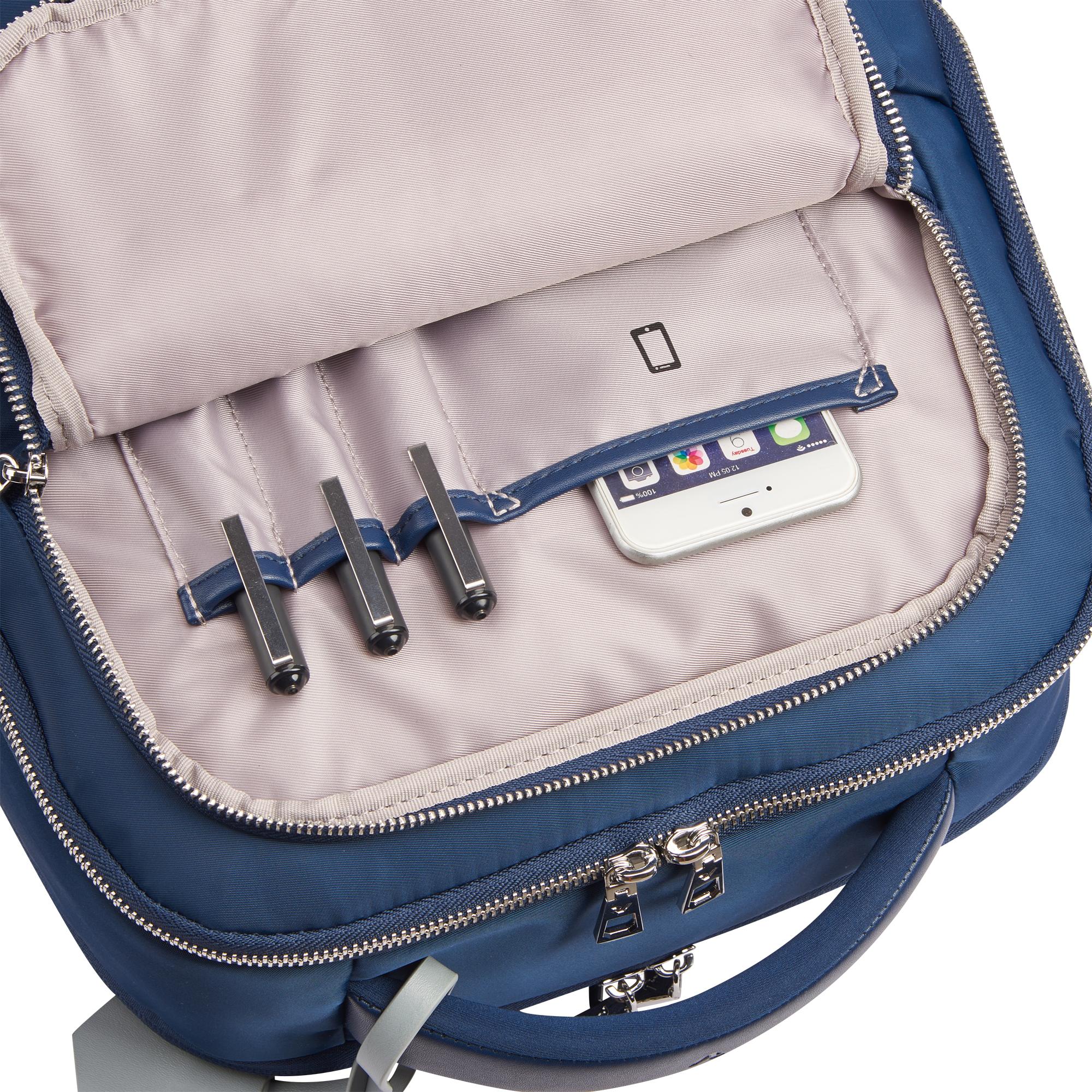 WOMAN BIZ Mochila trabajo para portátil 15.6 - 41x34x12 cm - Azul Navy