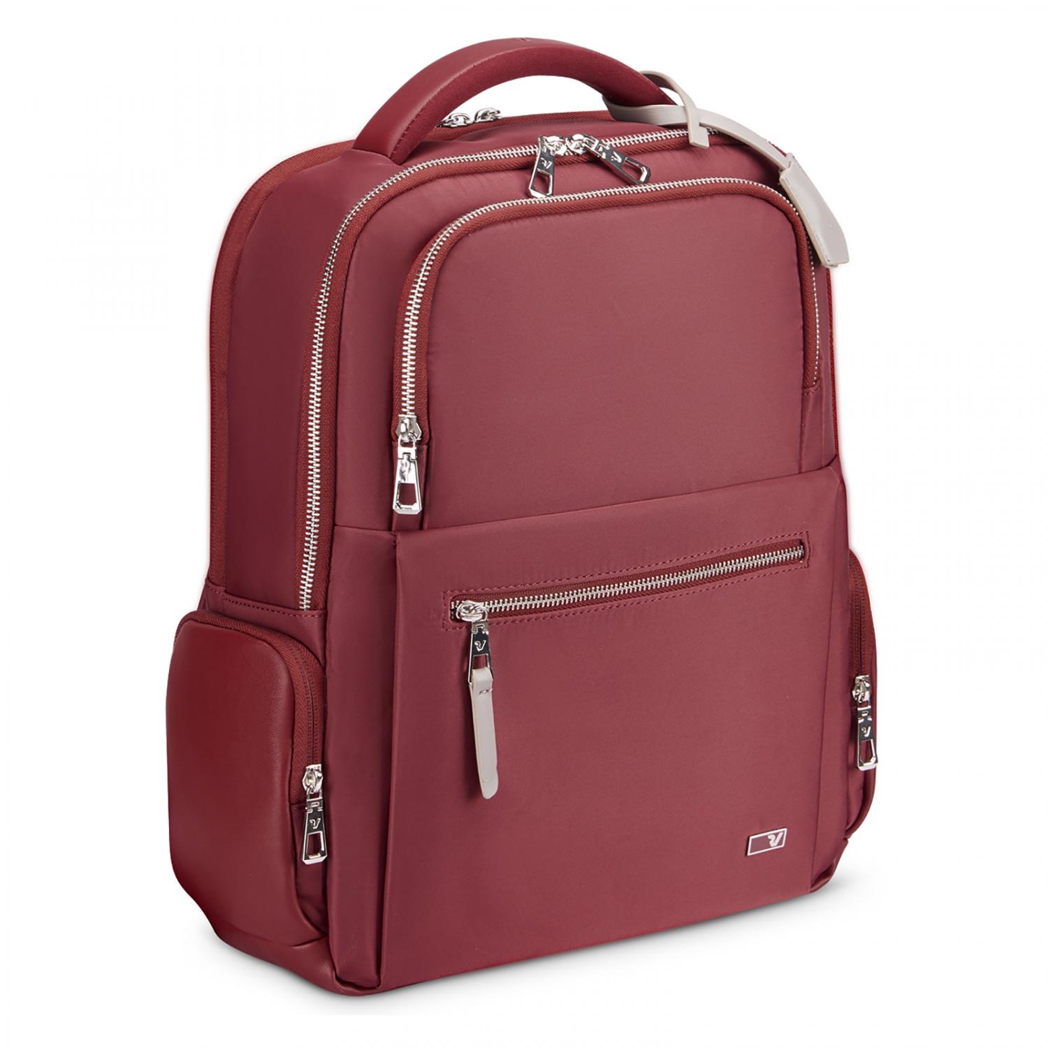 WOMAN BIZ Business rucksack mit 14 Laptopfach -  38x32x11 cm - Bordeaux