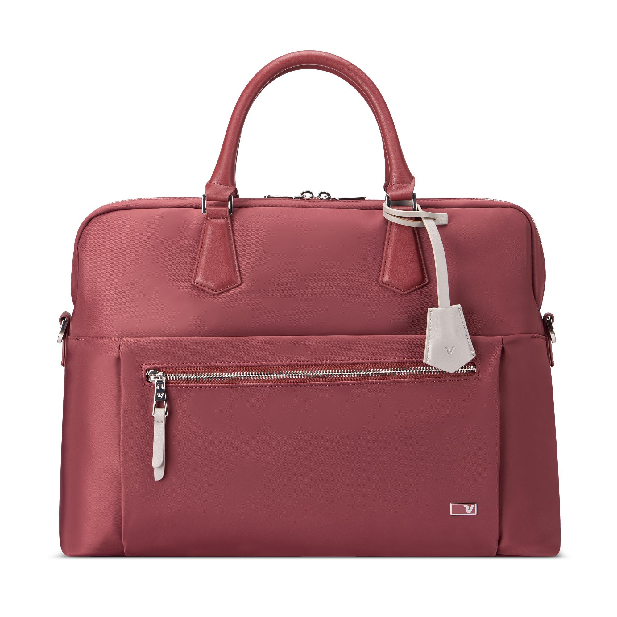 WOMAN BIZ Laptoptasche mit 15,6 Laptopfach - 42x30x10 cm - Bordeaux