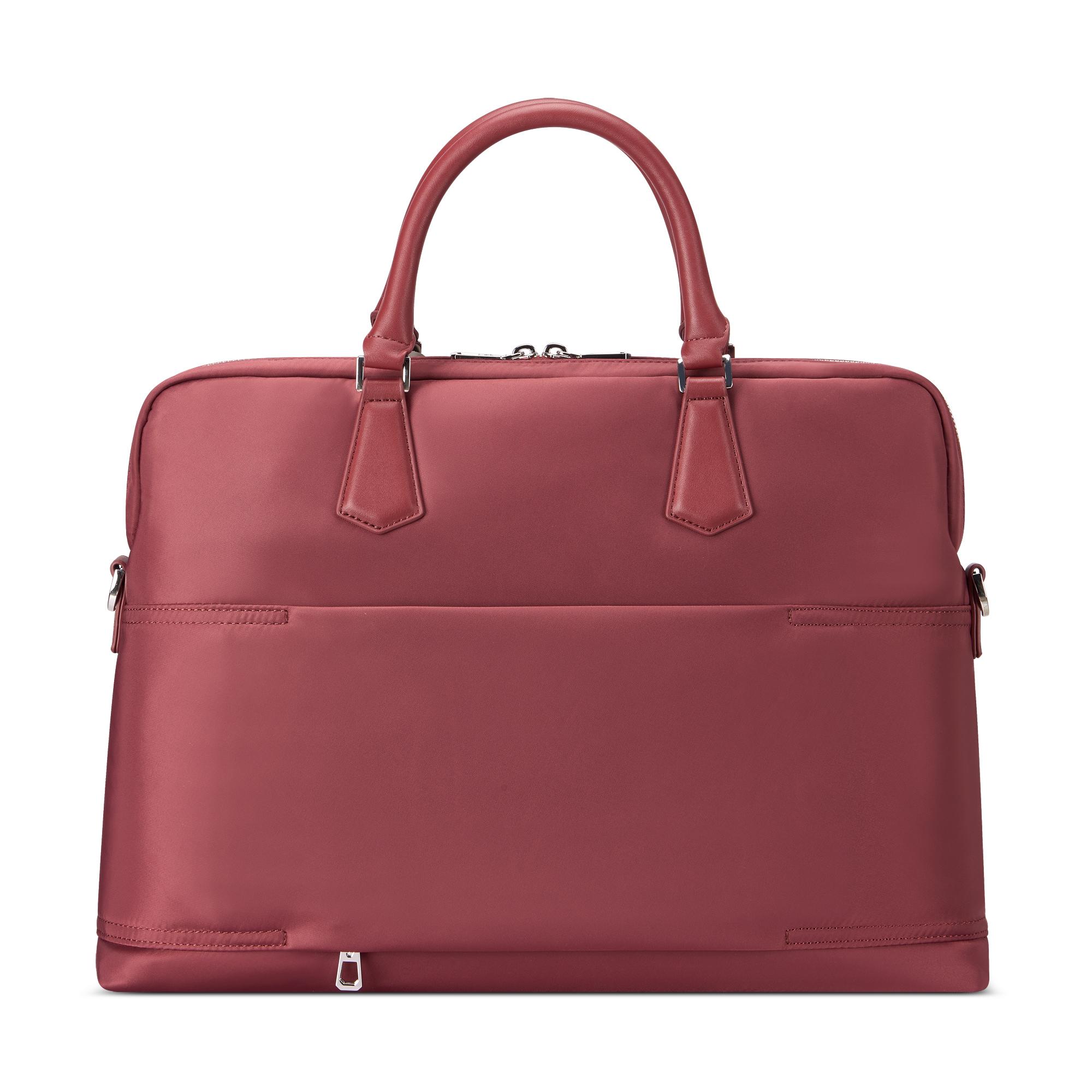 WOMAN BIZ Laptoptasche mit 15,6 Laptopfach - 42x30x10 cm - Bordeaux