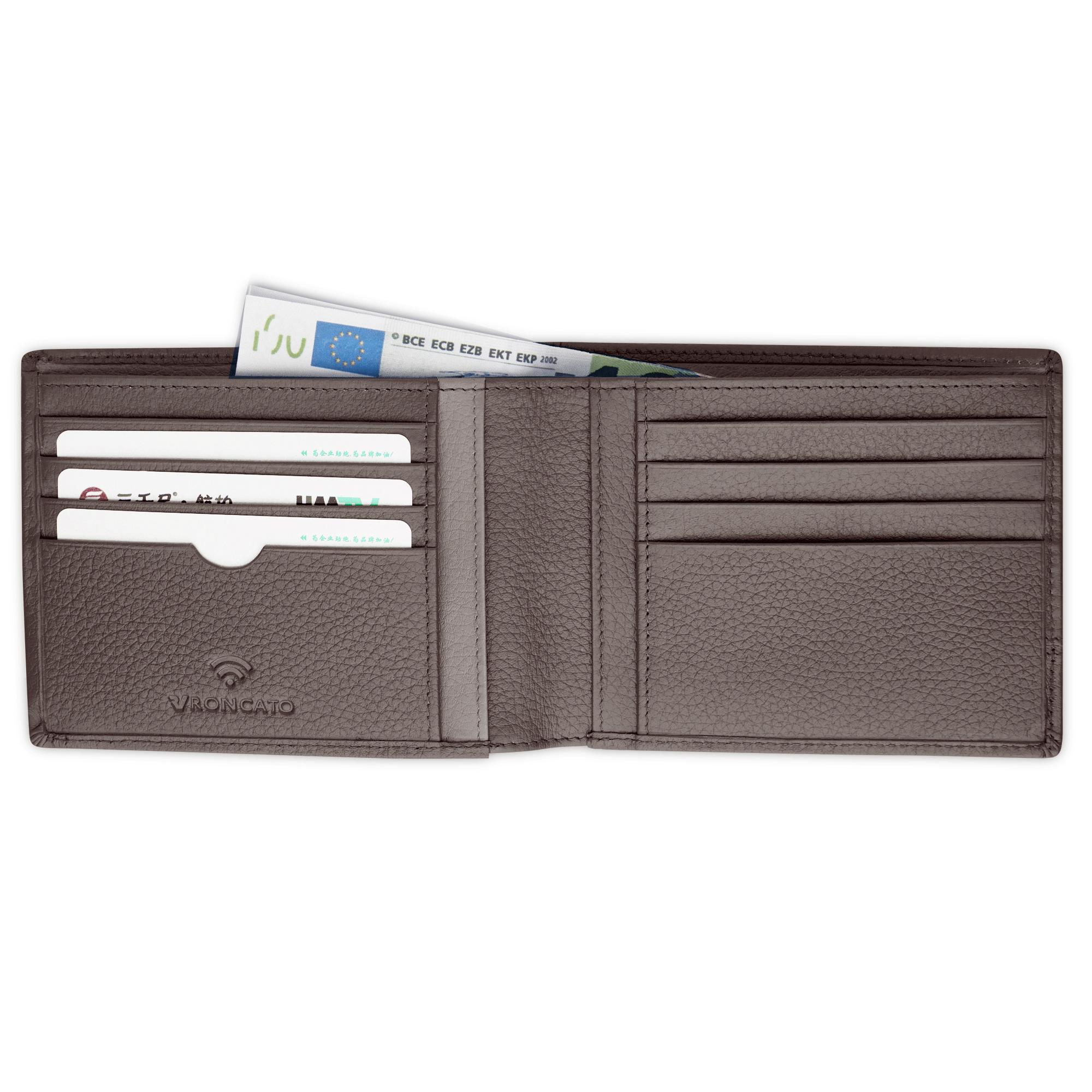 ALASKA Portefeuille homme 13x9.5x1.5 cm - Acajou