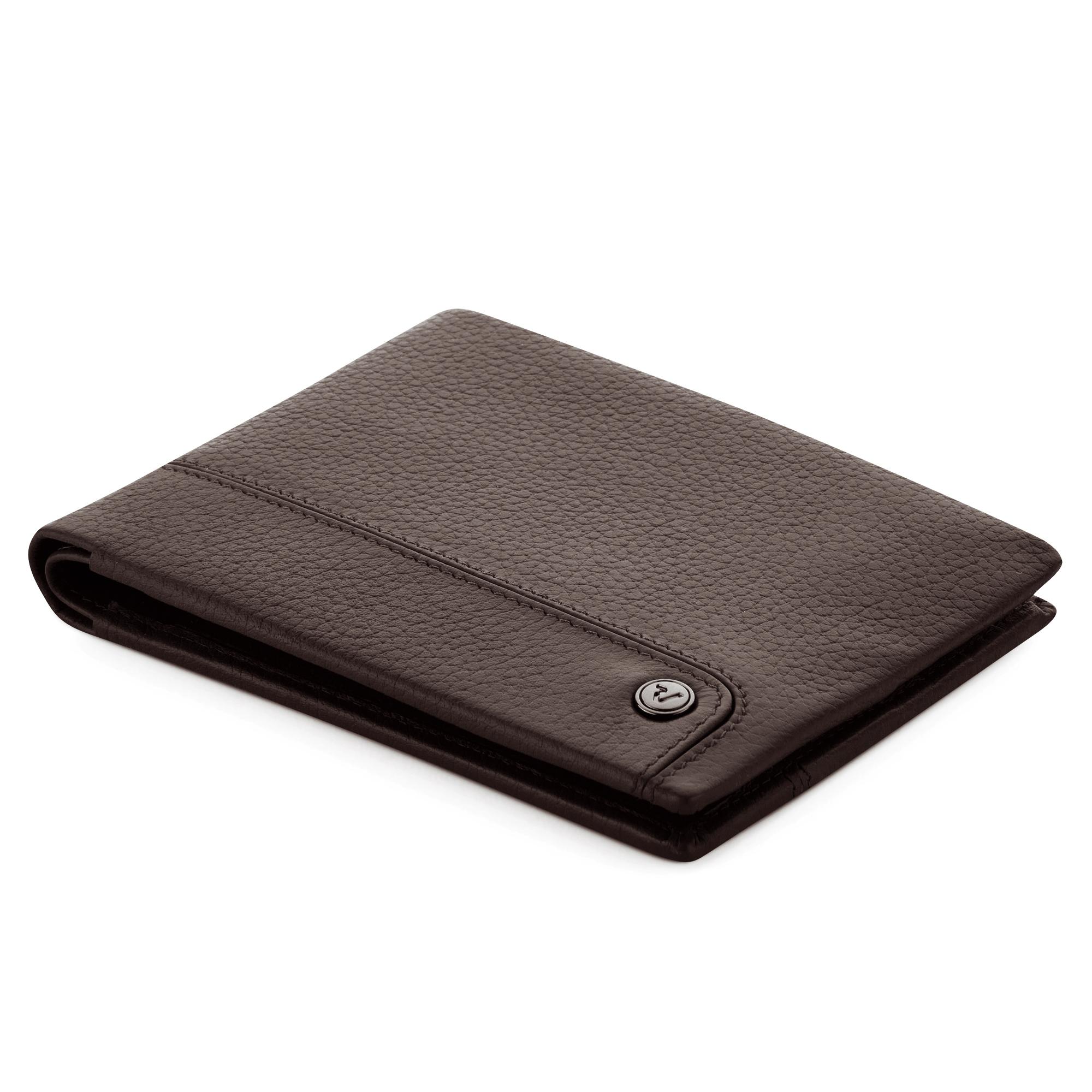 ALASKA Portefeuille homme 13x9.5x1.5 cm - Acajou