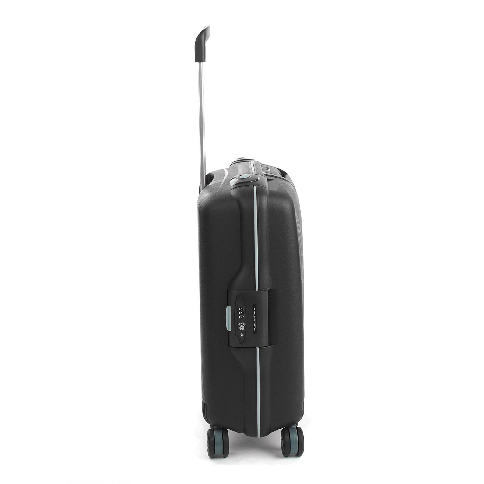 LIGHT Valise cabine 55x40x20 cm - Noir