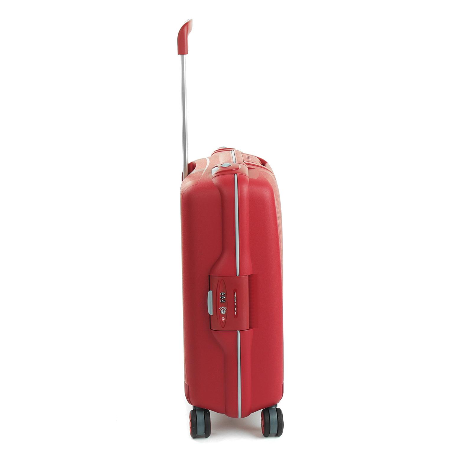 LIGHT Valise cabine 55x40x20 cm - Rouge