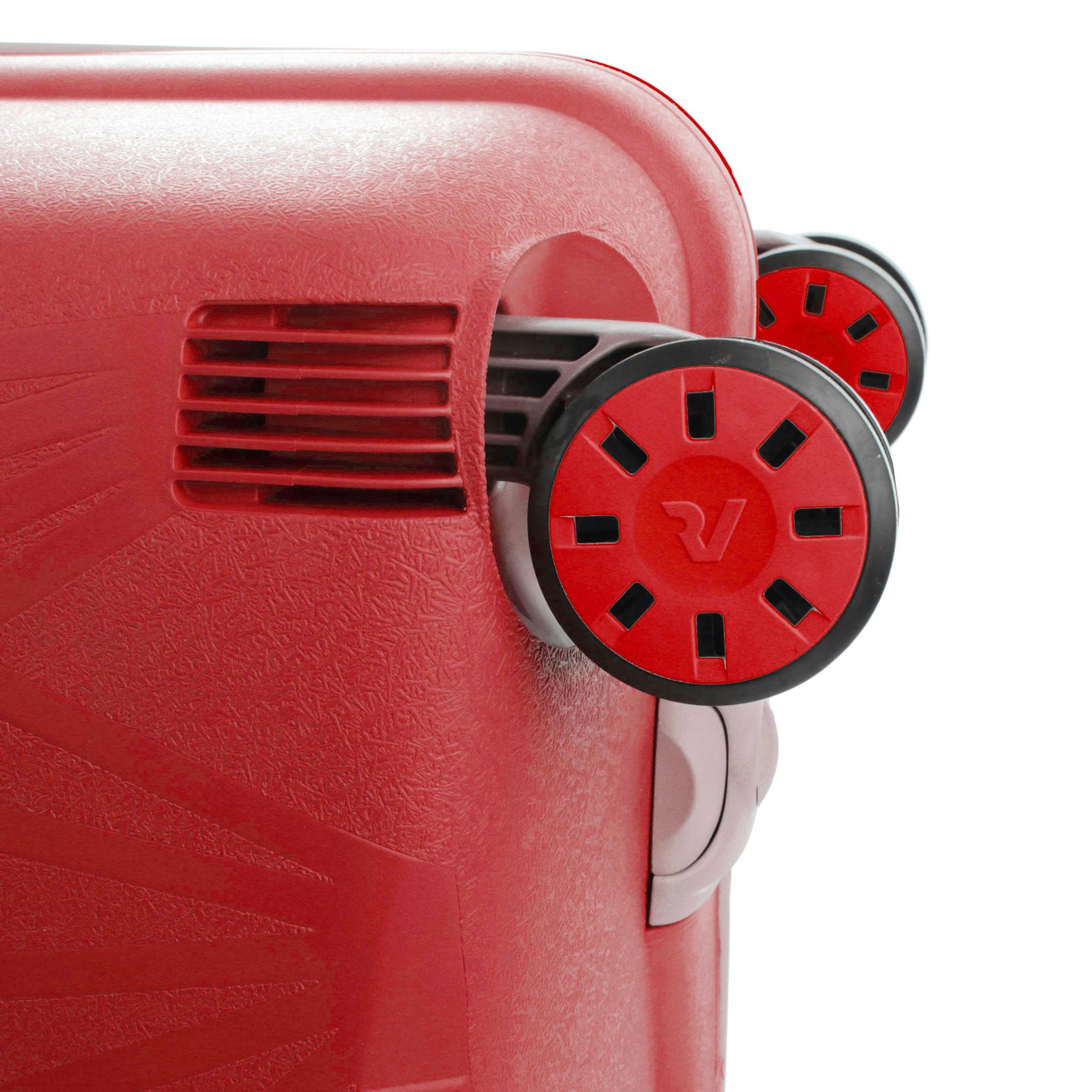 LIGHT Valise cabine 55x40x20 cm - Rouge