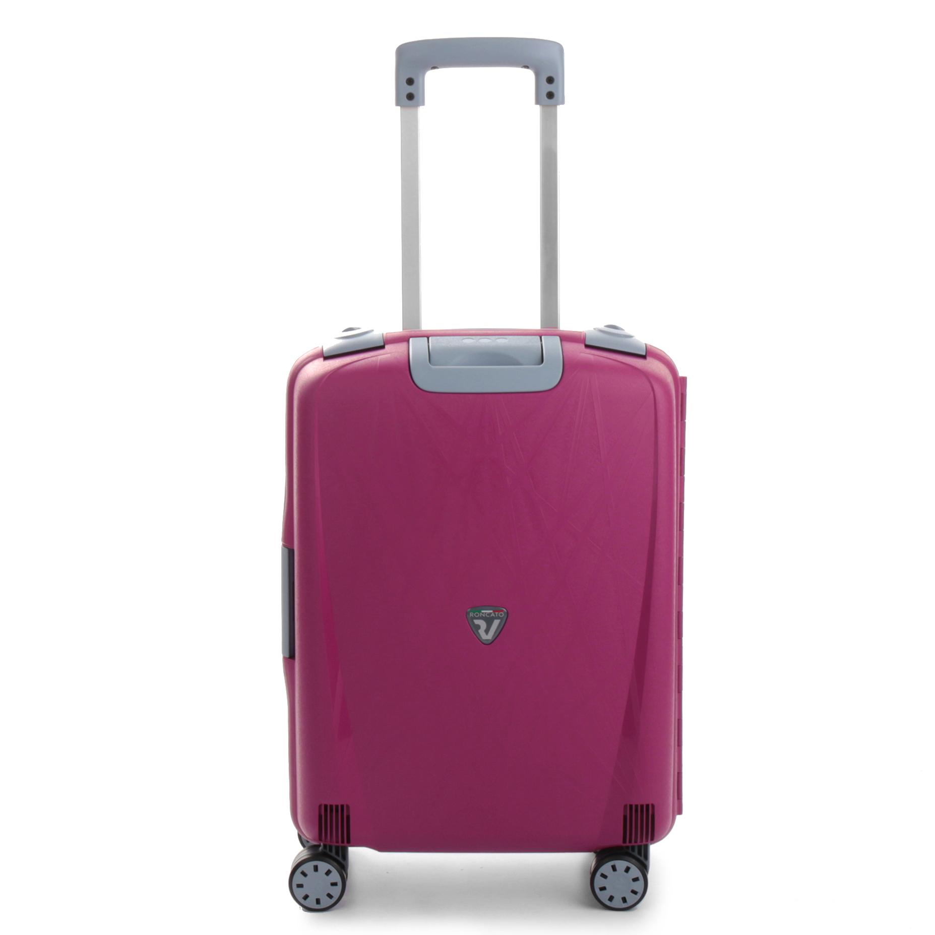 LIGHT Trolley bagaglio a mano 55x40x20 cm - Magenta