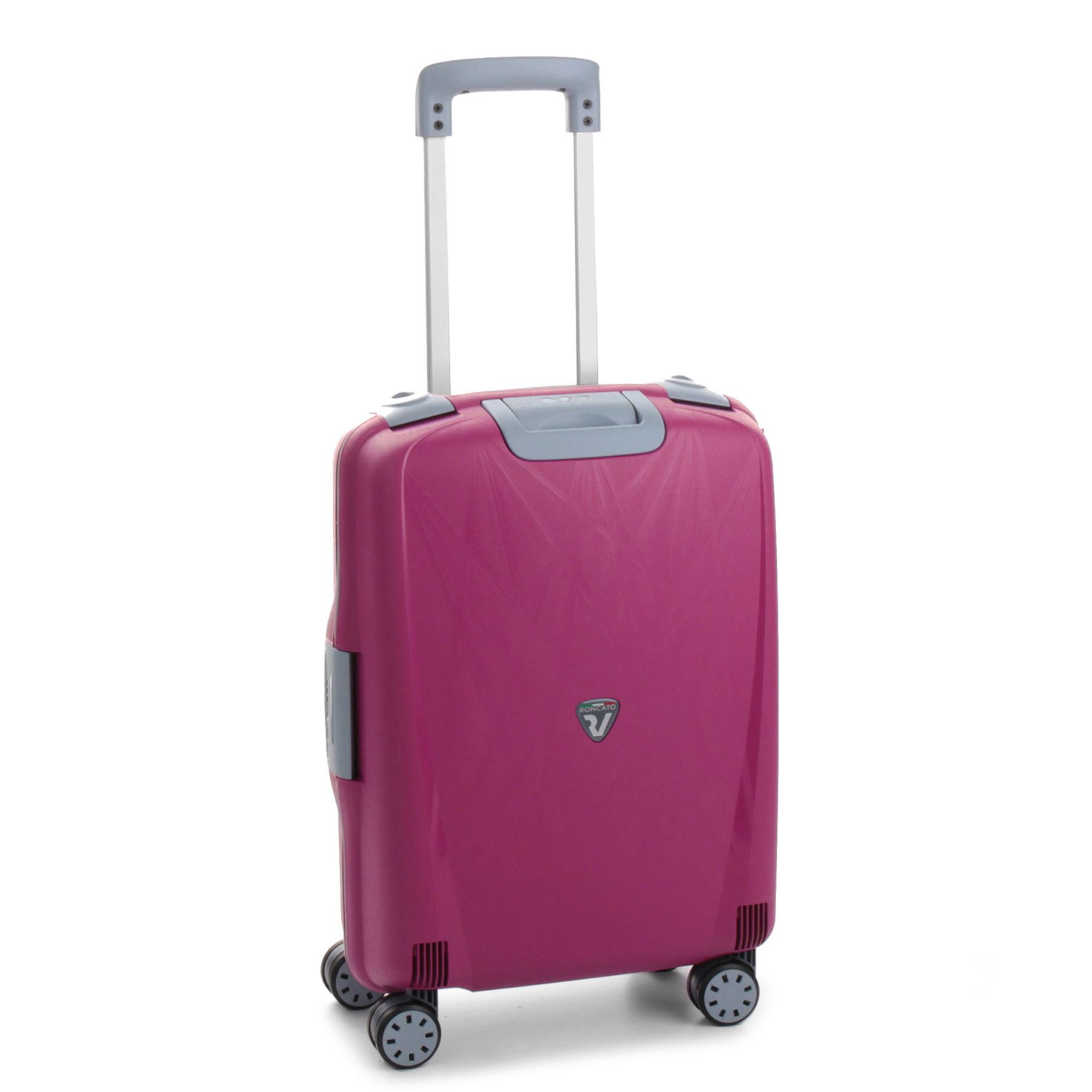 LIGHT Trolley bagaglio a mano 55x40x20 cm - Magenta