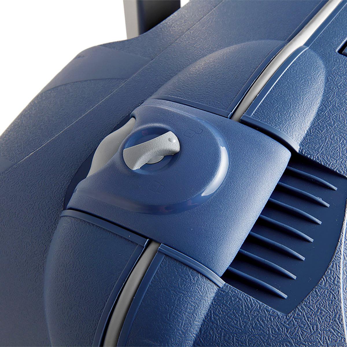 LIGHT Valise cabine 55x40x20 cm - Bleu Avio