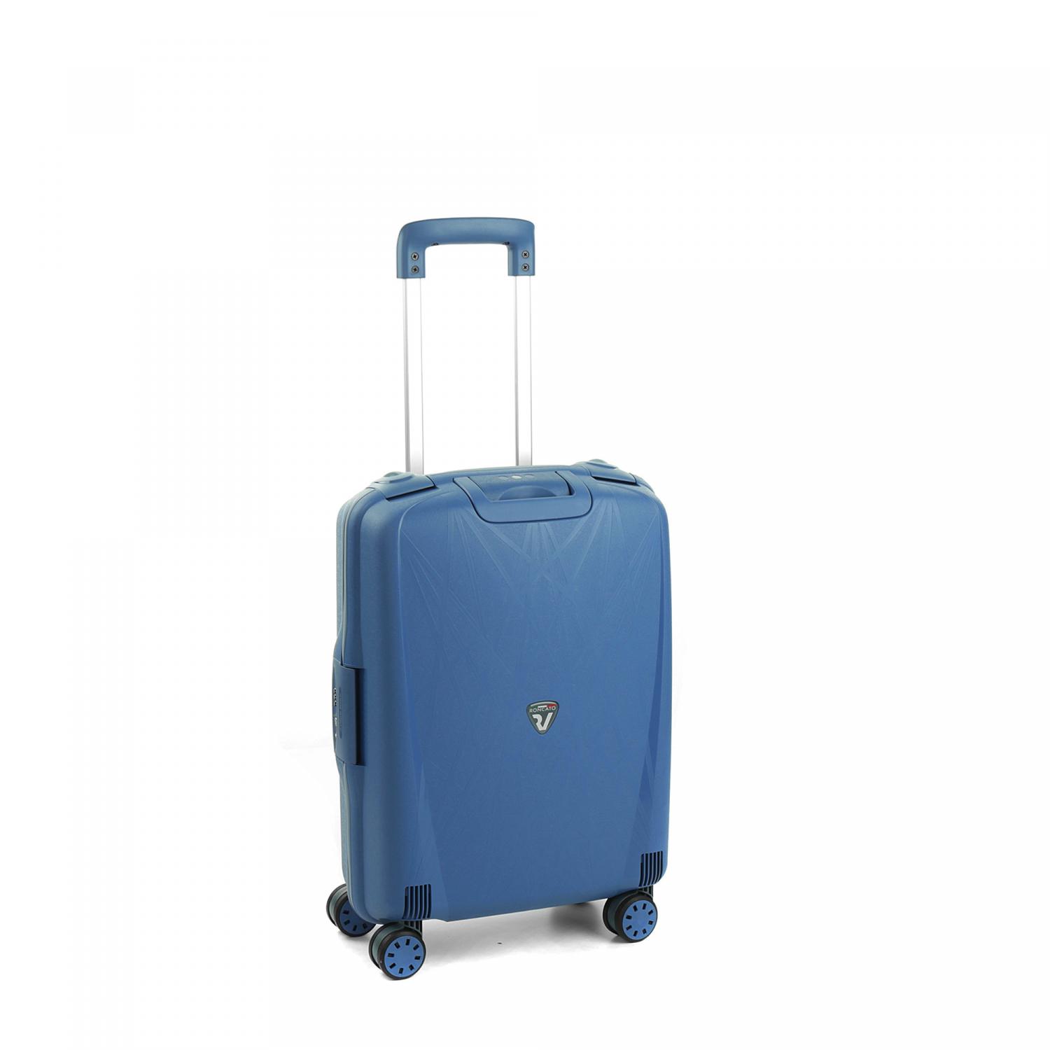 Roncato Light Trolley Bagaglio A Mano 55x40x20 Cm - Blu Avio