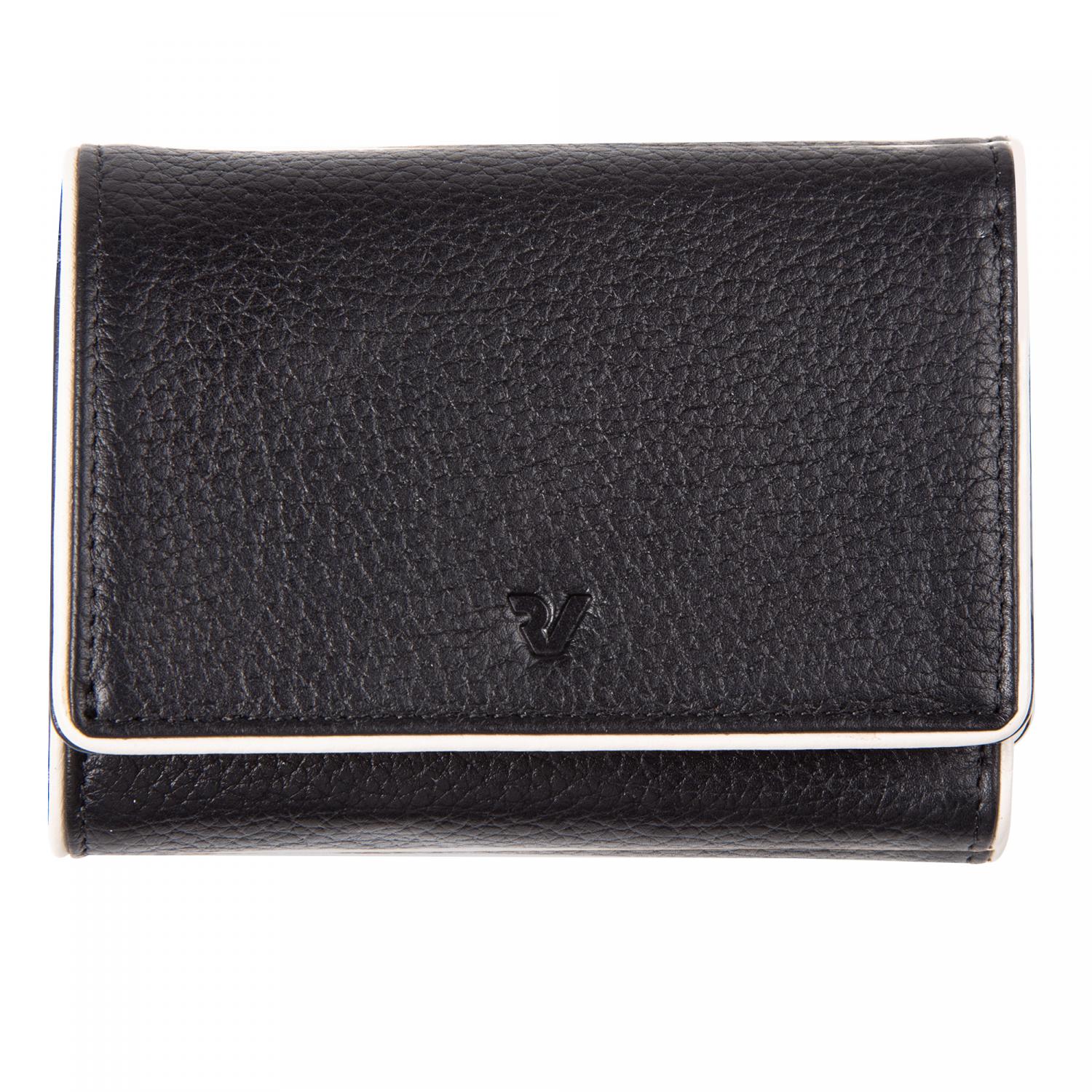 Roncato Madrid Portachiavi 10.5x8x2 Cm - Nero/blu