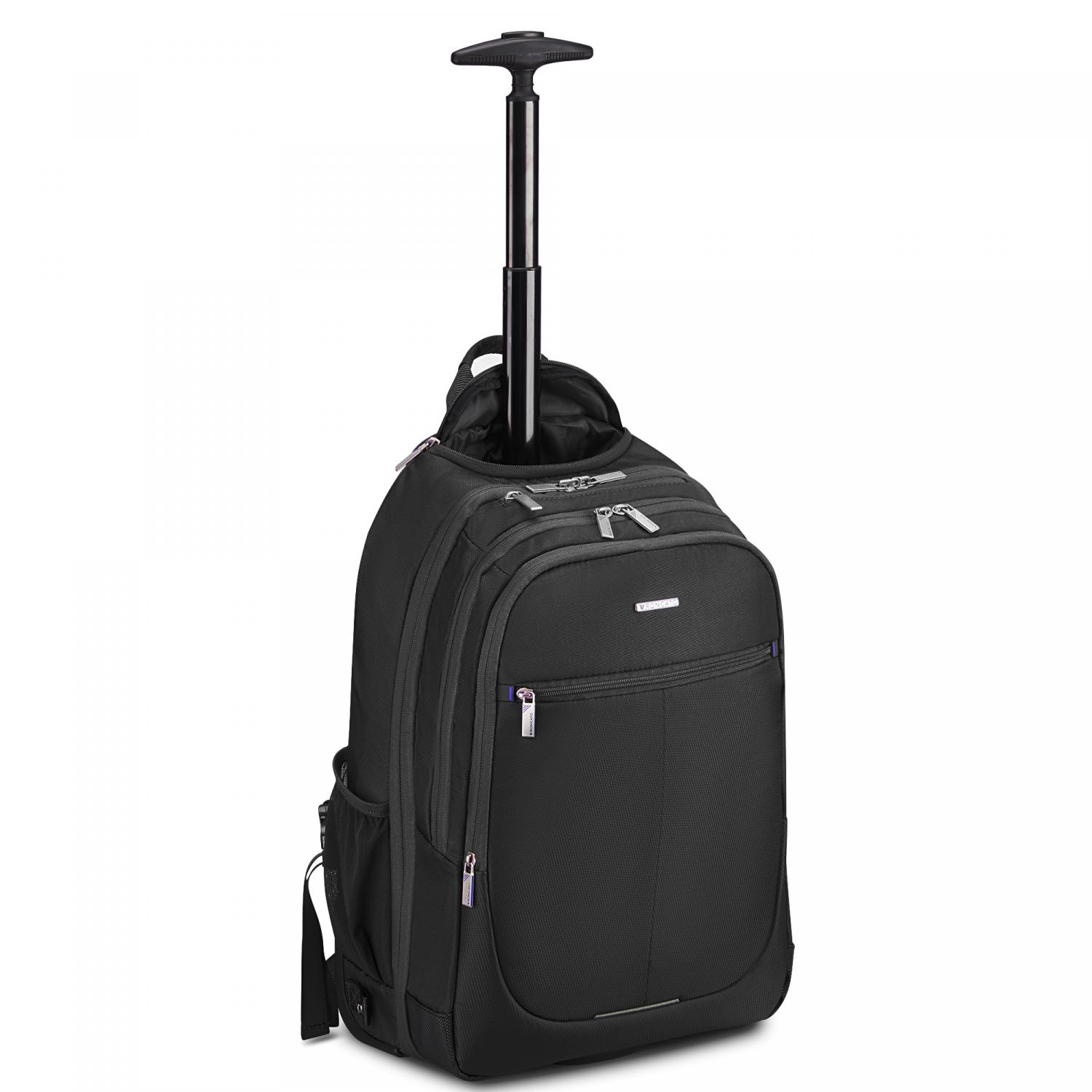 EASY OFFICE 2.0 Zaino trolley porta PC 17 -  32x48x20 cm - Nero