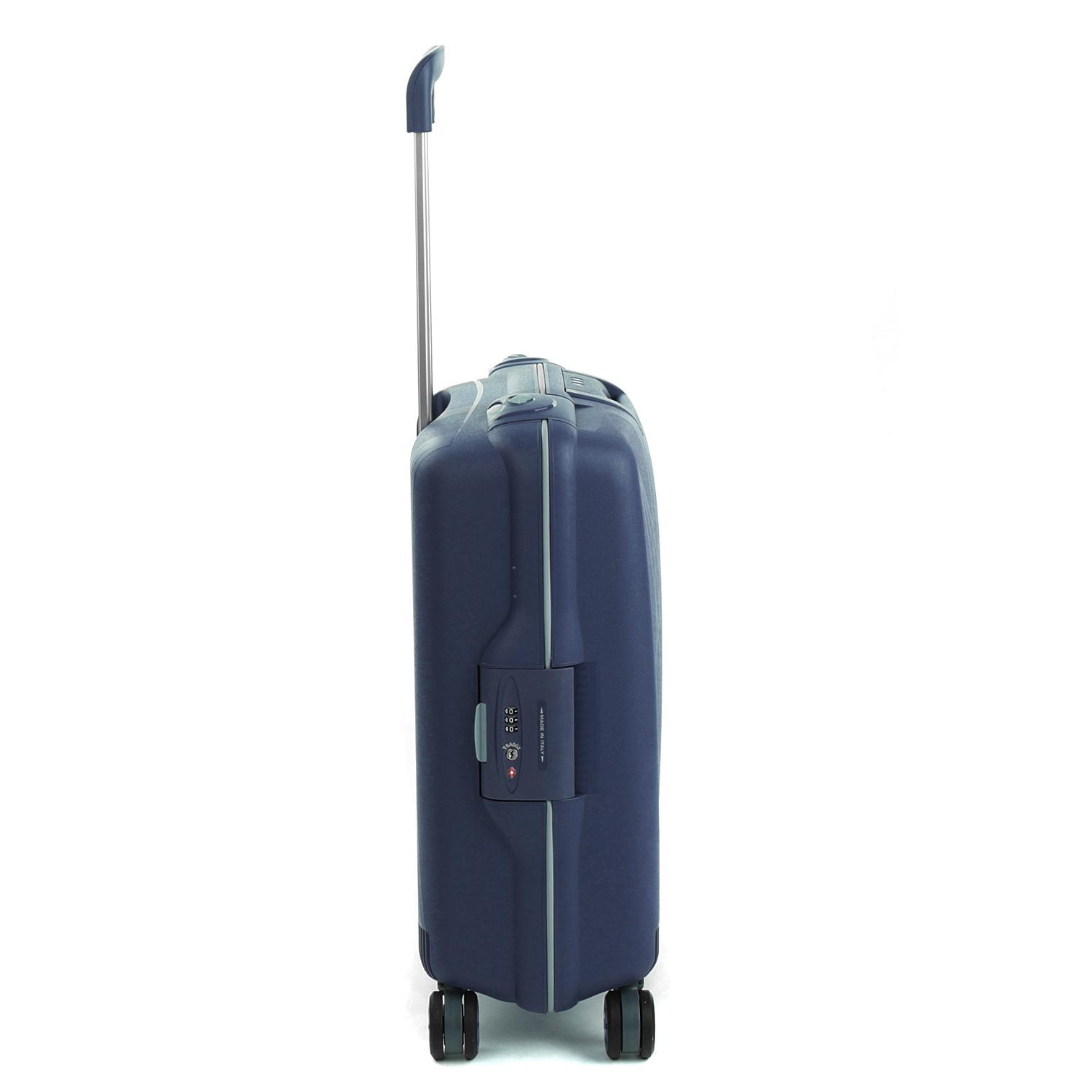 LIGHT Valise cabine 55x40x20 cm - Bleu marine