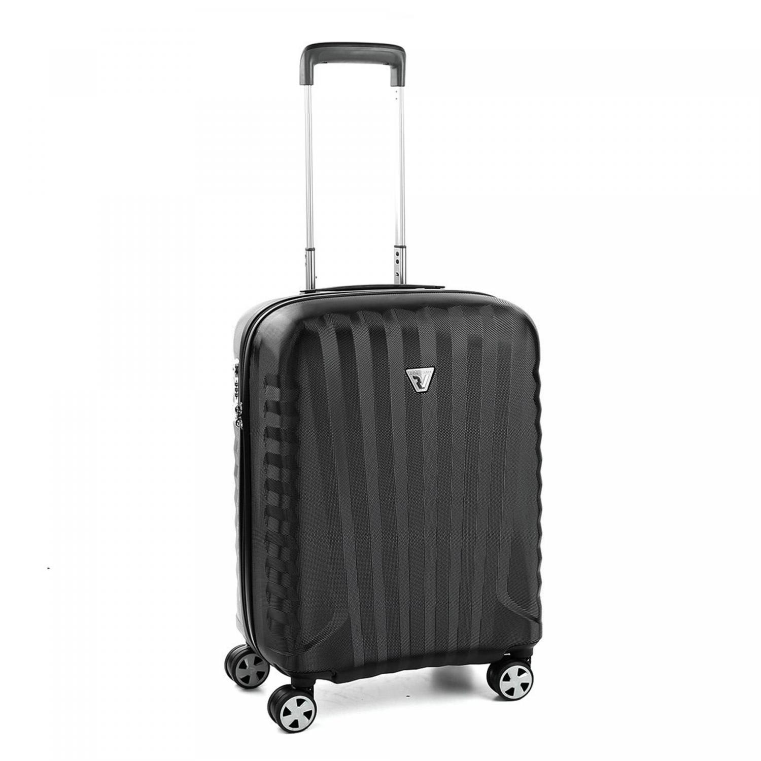 UNO PREMIUM 2.0 Trolley bagaglio a mano 55x40x20 cm - Nero/Nero