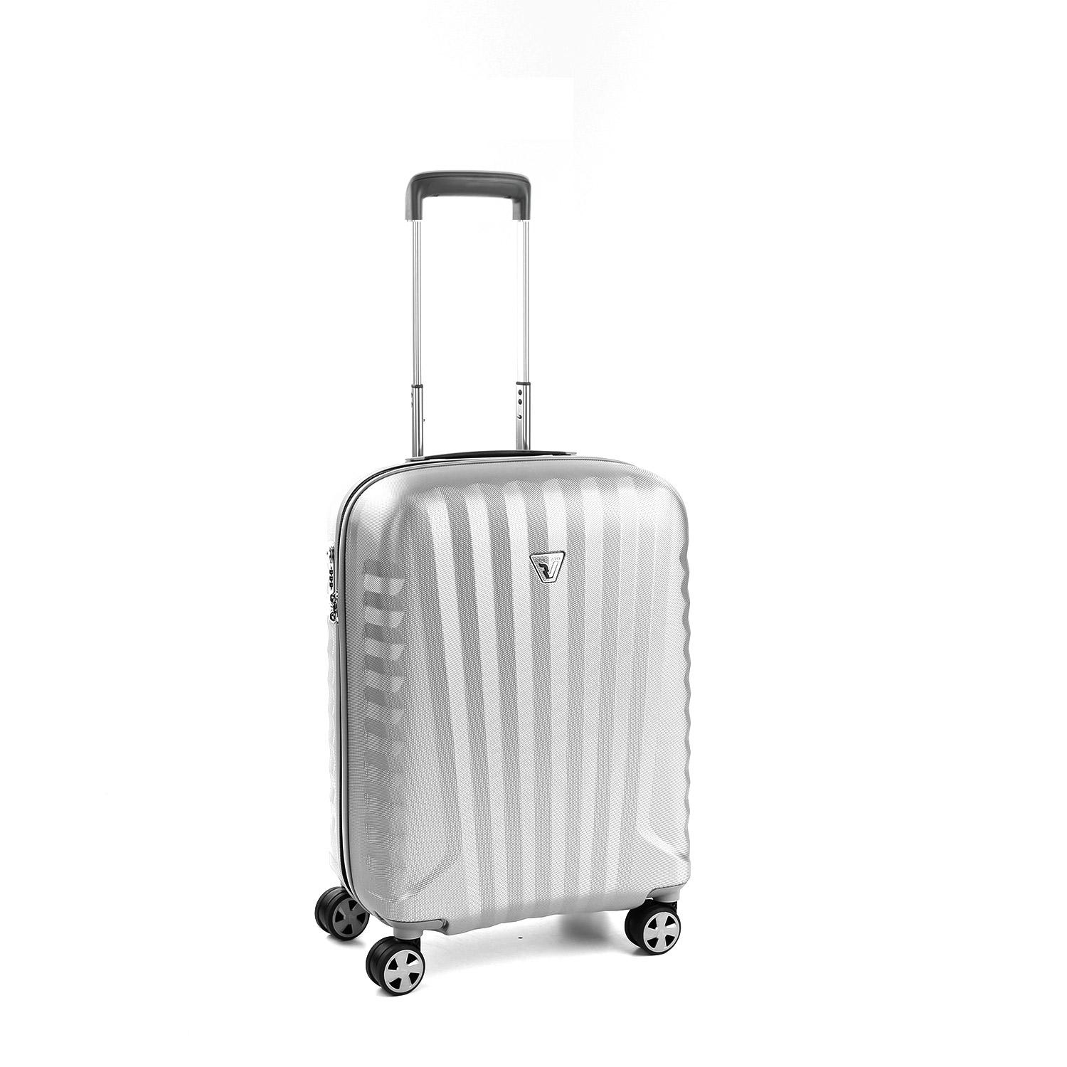 Roncato Uno Premium 2.0 Trolley Bagaglio A Mano 55x40x25 Cm - Grigio/argento