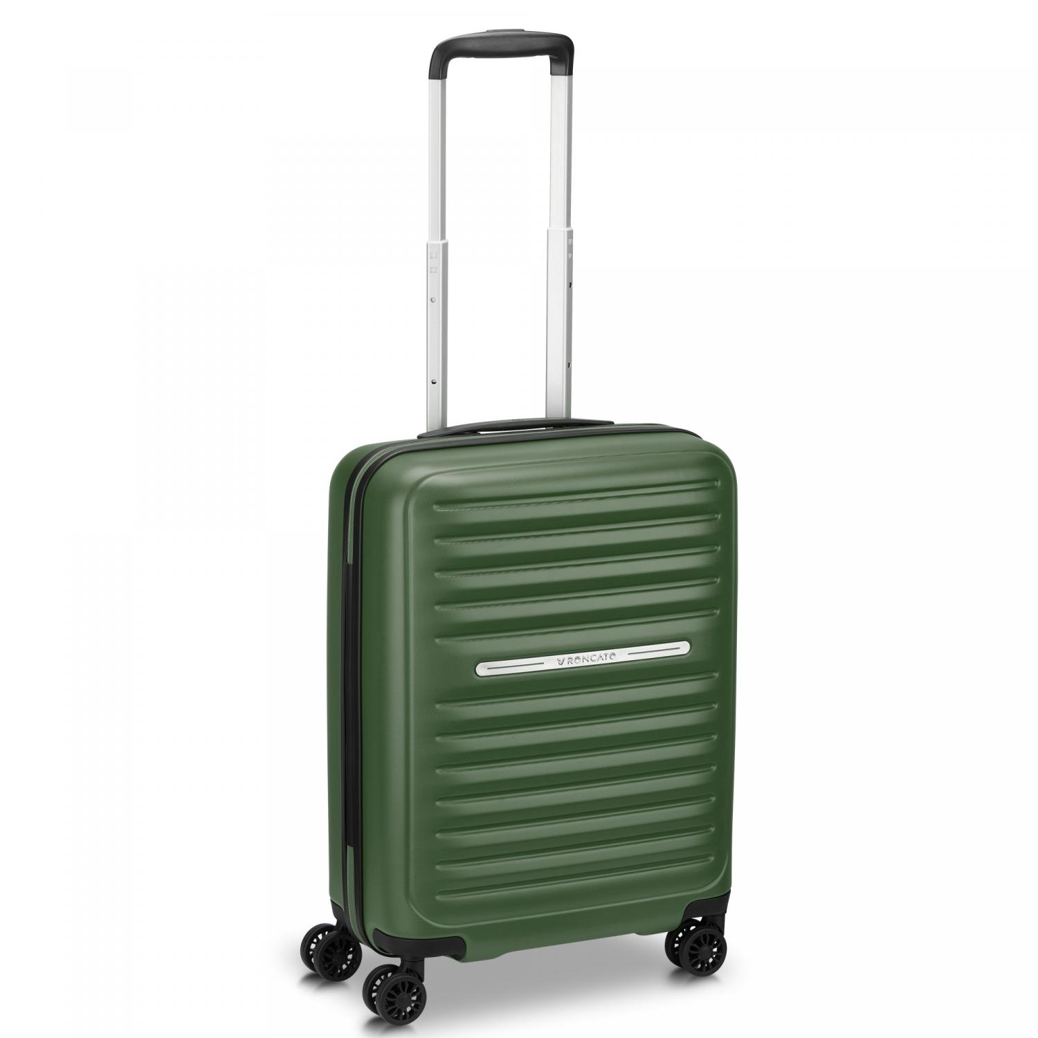 Roncato Ibiza Trolley Bagaglio A Mano 55x40x20 Cm - Verde Militare