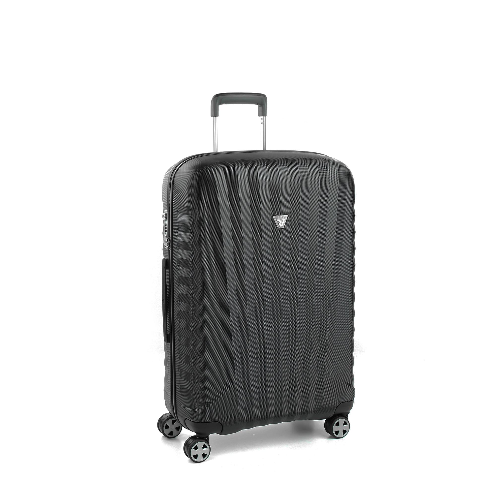 Medium Spinner Uno Premium 2.0 Cm. 72x46.5x24 Black/black | RV