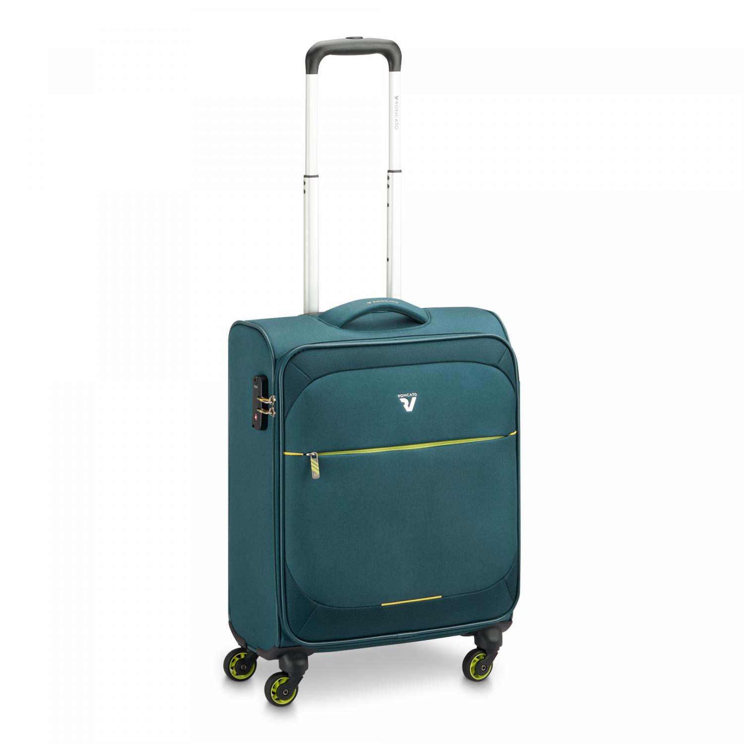 SMILE 2.0 Valise cabine 55x40x20 cm - Vert bouteille