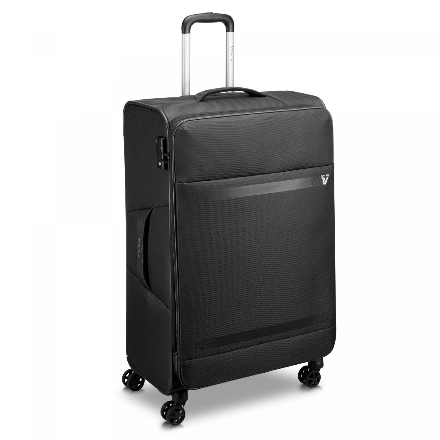 Roncato Jazz 4.0 Trolley Grande 78 Cm Espandibile - Nero