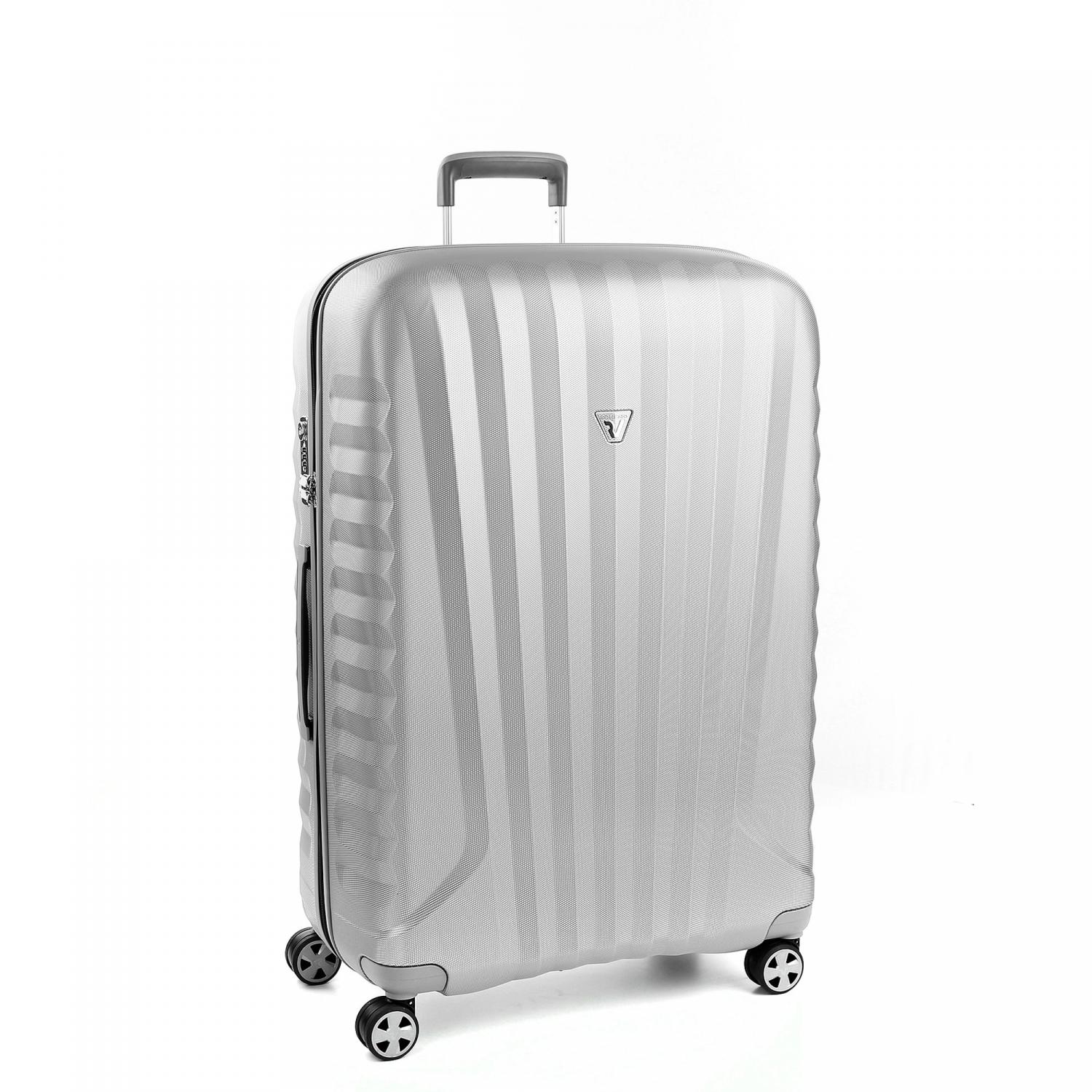 Roncato Uno Premium 2.0 Trolley Medio 76 Cm - Grigio/argento