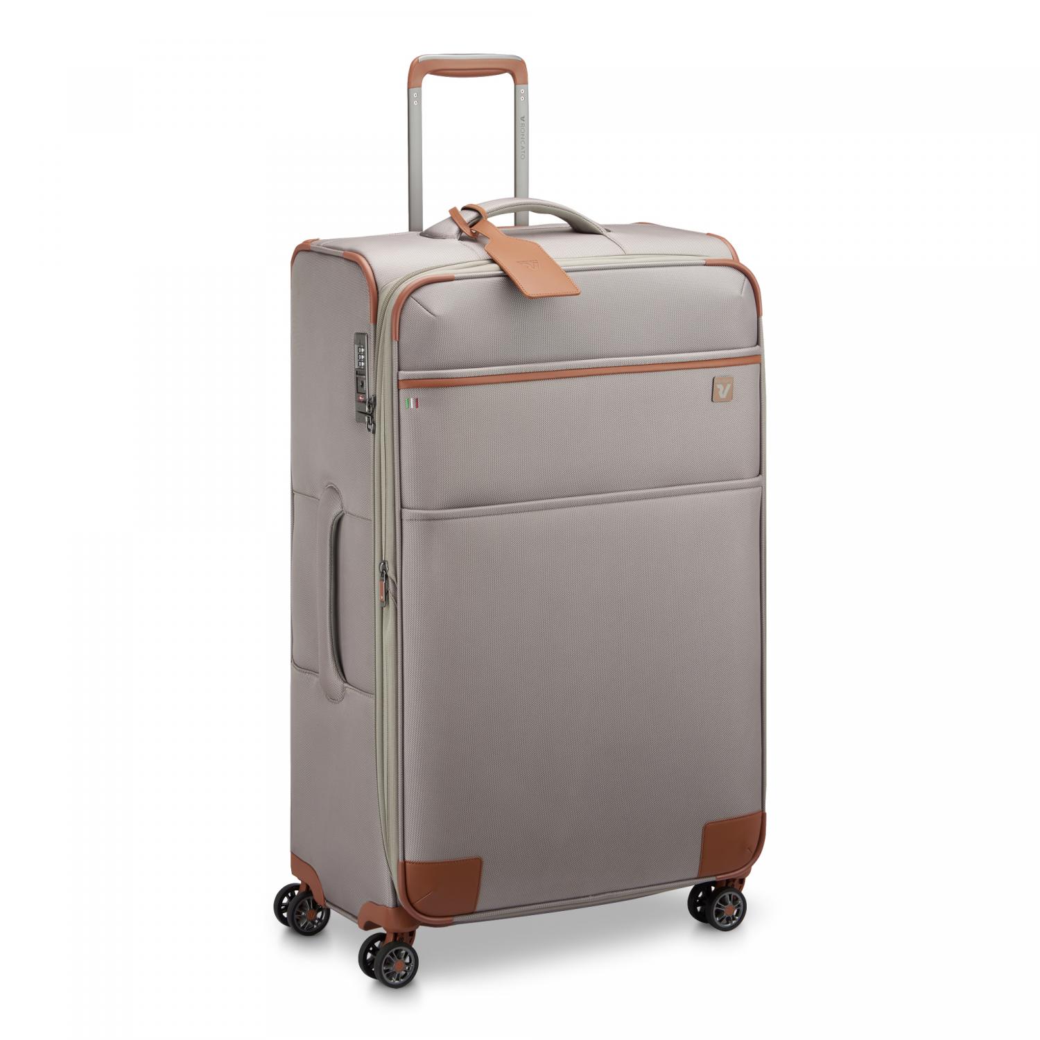 Roncato Uno Soft 3.0 Trolley Grande 80 Cm Espandibile - Titanio