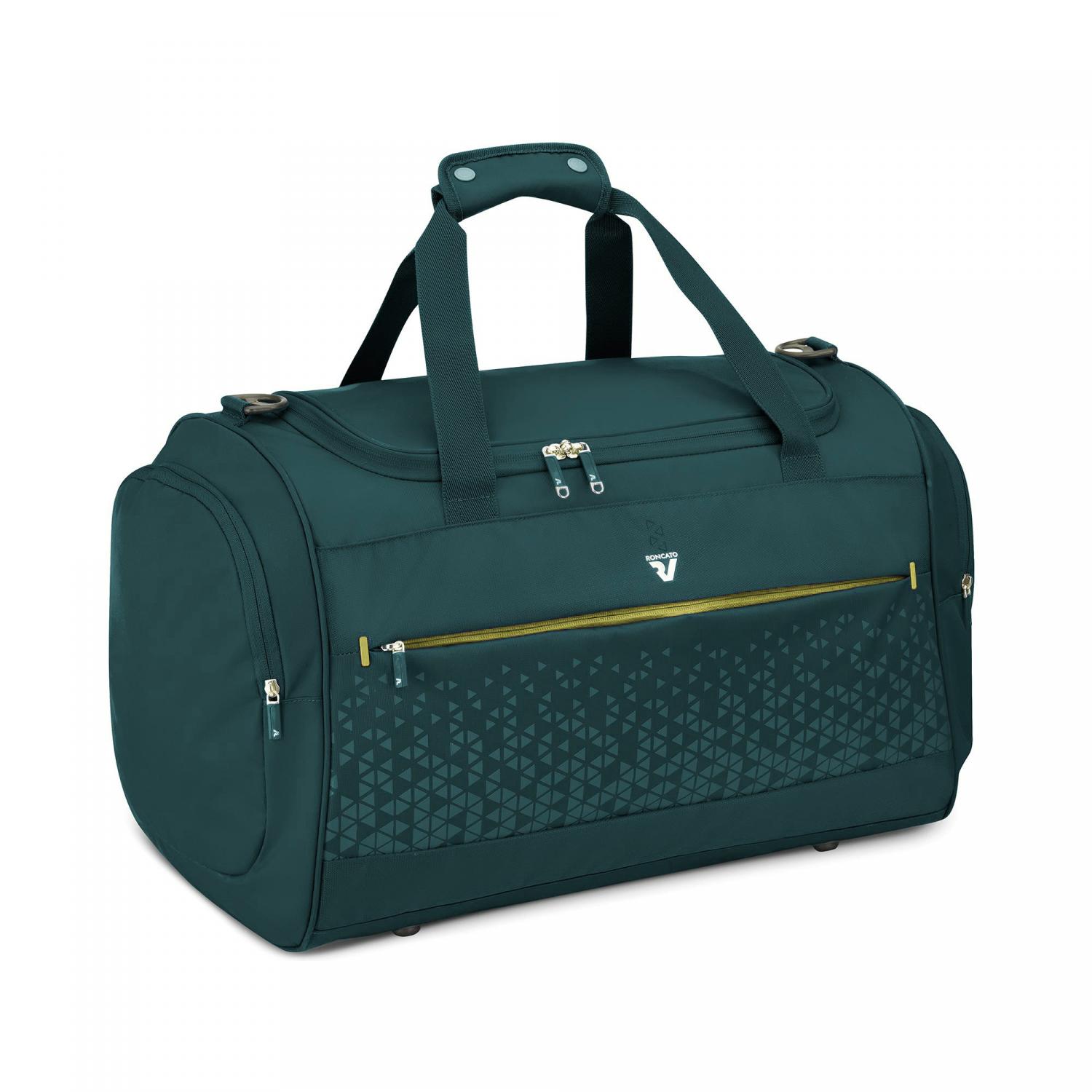 Roncato Crosslite Borsone 55x36x30 Cm - Verde Bottiglia